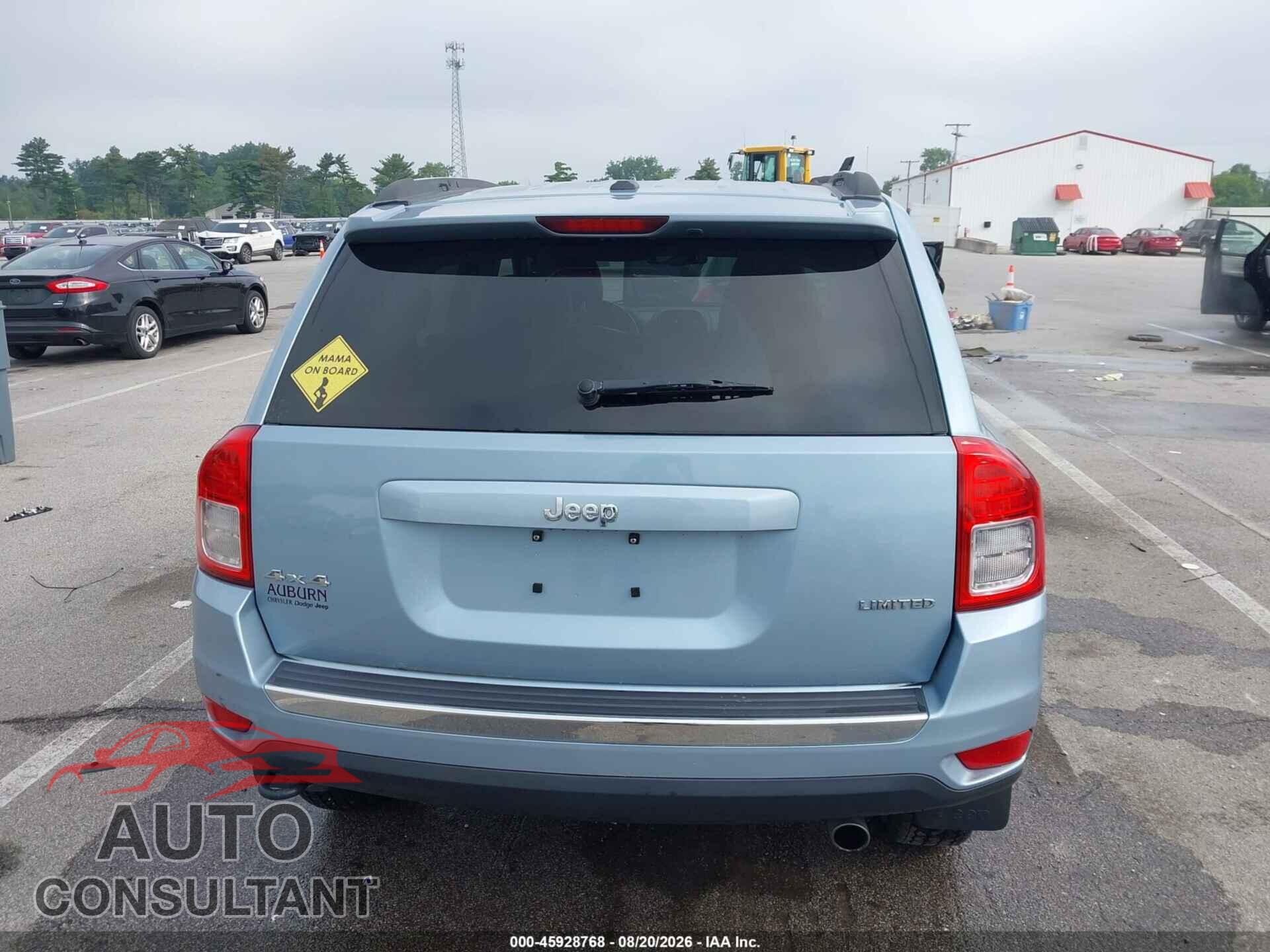 JEEP COMPASS 2013 - 1C4NJDCB3DD261385