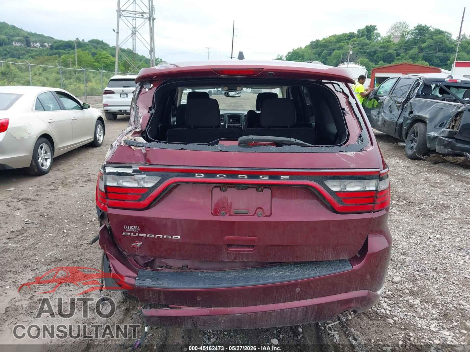 DODGE DURANGO 2018 - 1C4RDJAG8JC497392