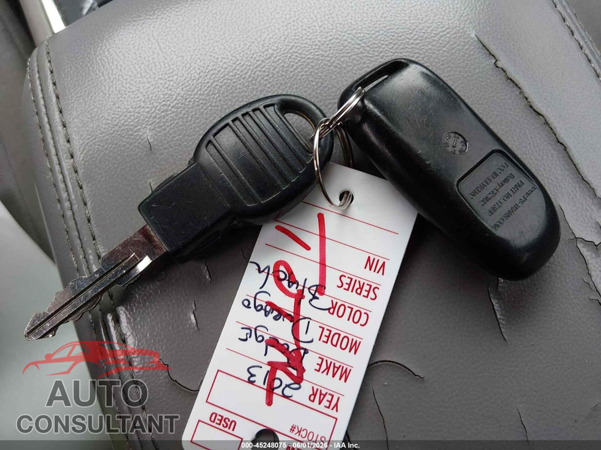 DODGE DURANGO 2013 - 1C4RDHAG6DC694896