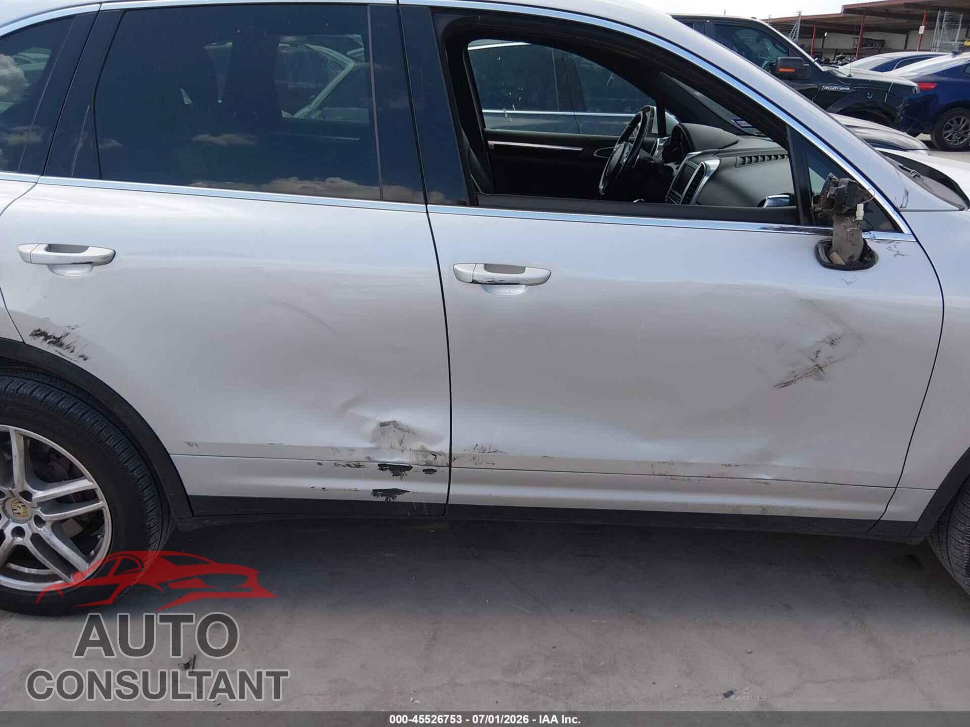 PORSCHE CAYENNE 2011 - WP1AA2A27BLA03698