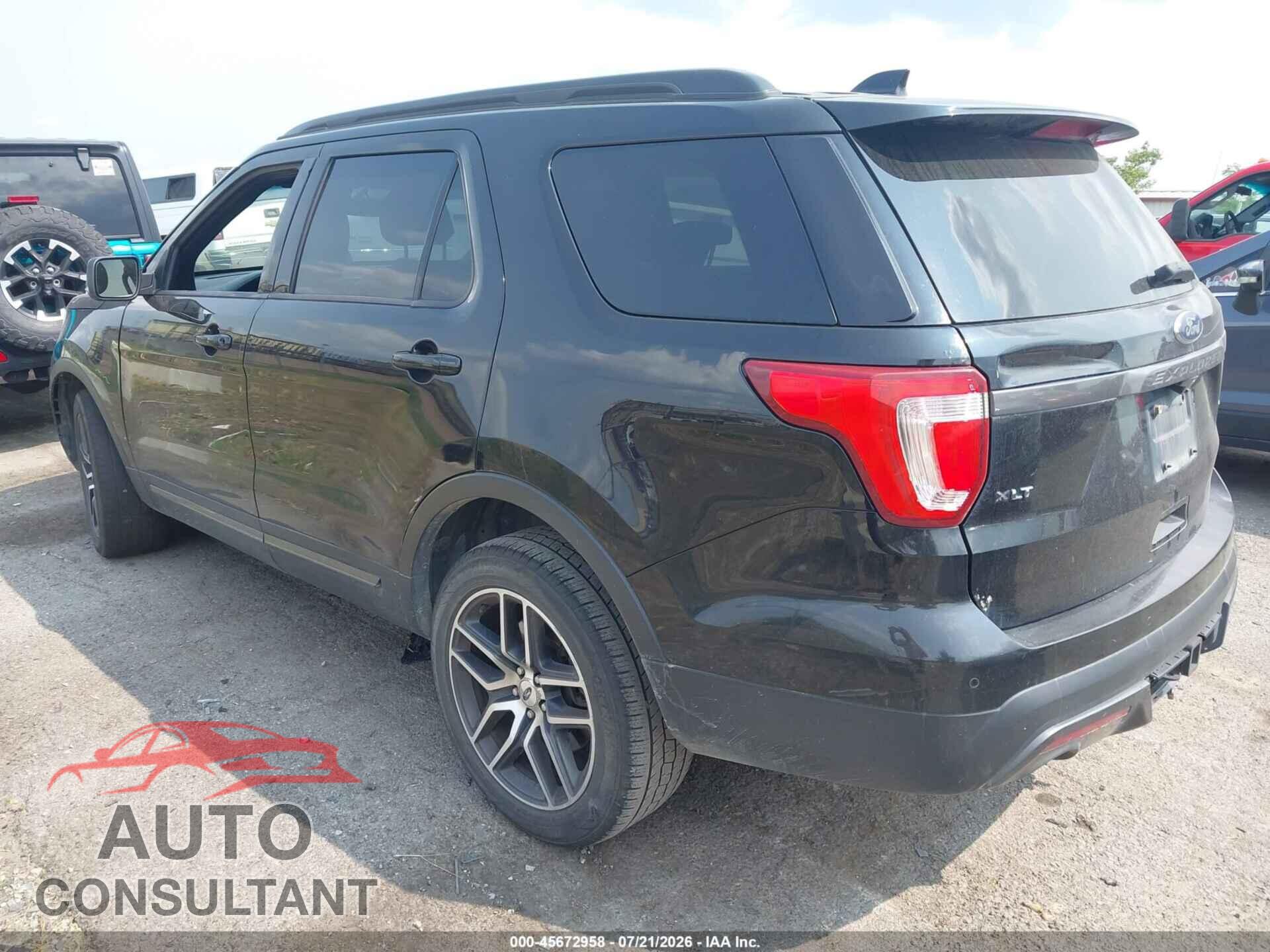 FORD EXPLORER 2017 - 1FM5K8D89HGA10071