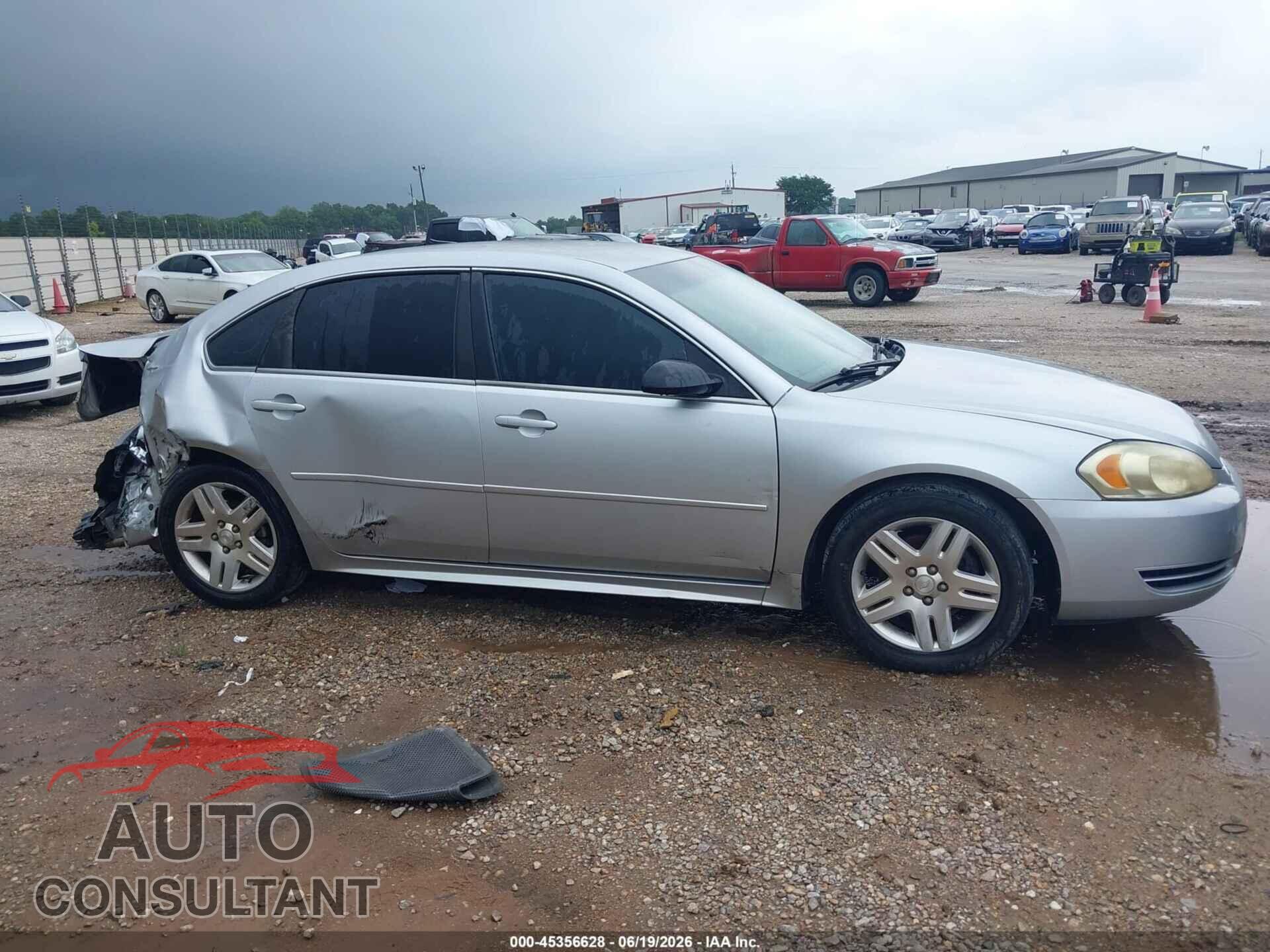 CHEVROLET IMPALA 2013 - 2G1WF5E36D1262889