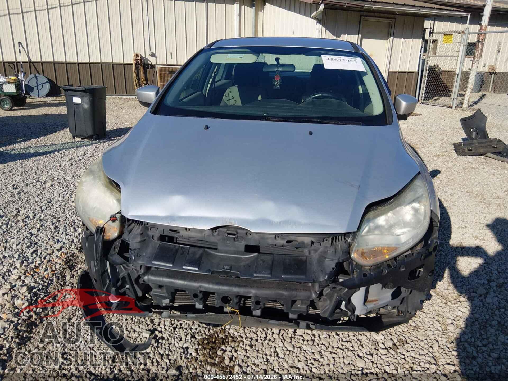 FORD FOCUS 2012 - 1FAHP3F2XCL413674