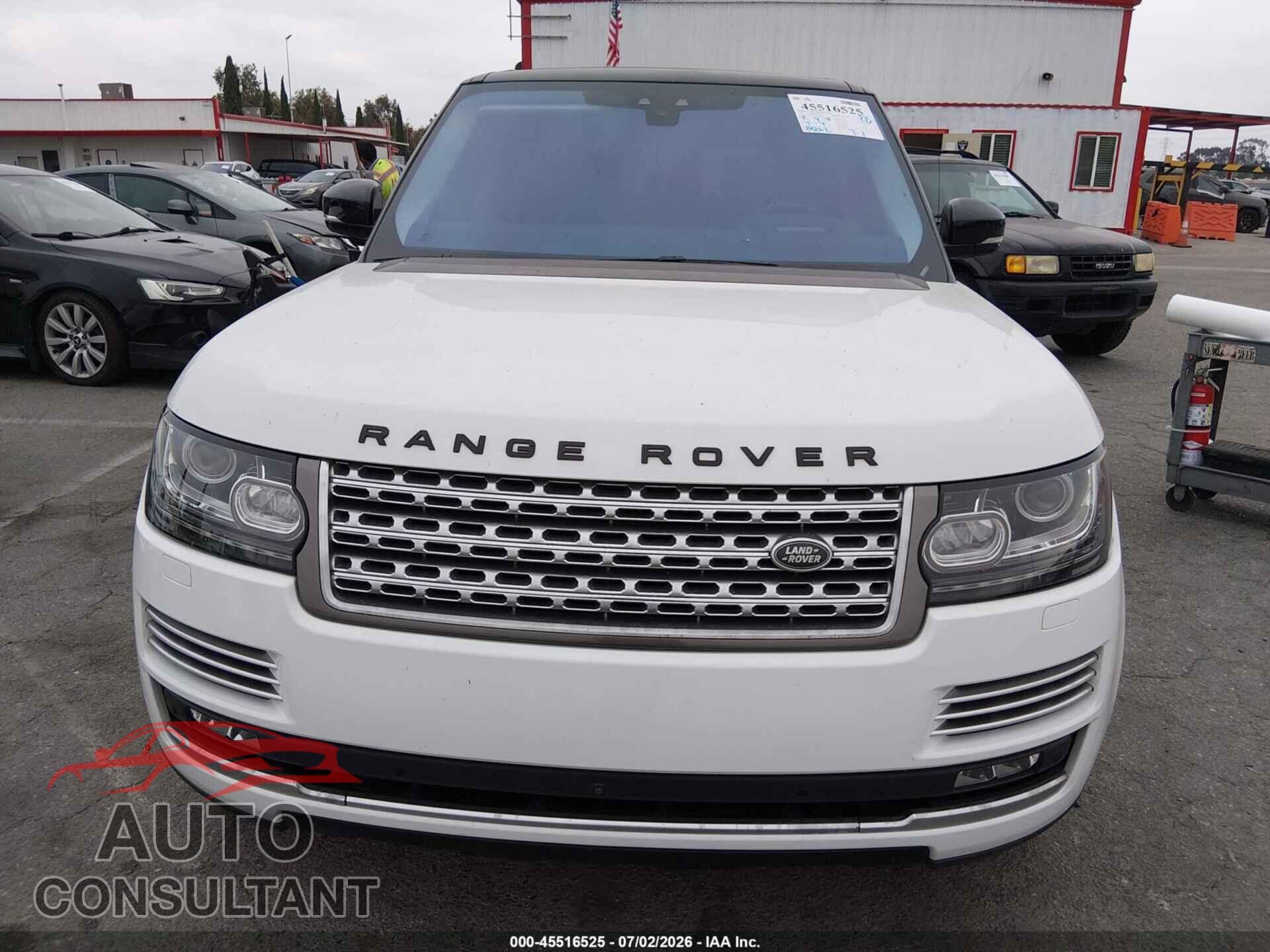 LAND ROVER RANGE ROVER 2017 - SALGV5FEXHA353084