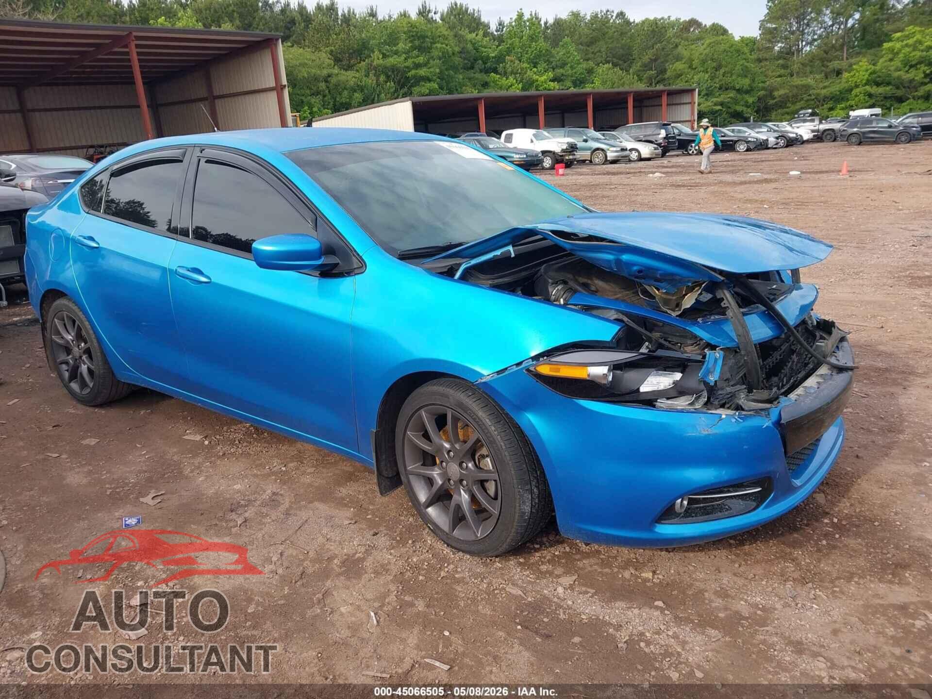 DODGE DART 2016 - 1C3CDFFAXGD819156
