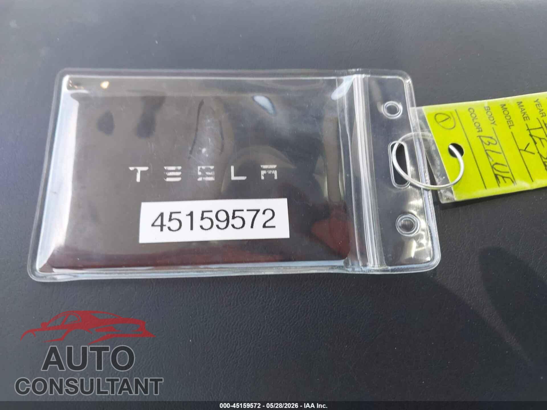 TESLA MODEL Y 2022 - 7SAYGDEE0NF373223
