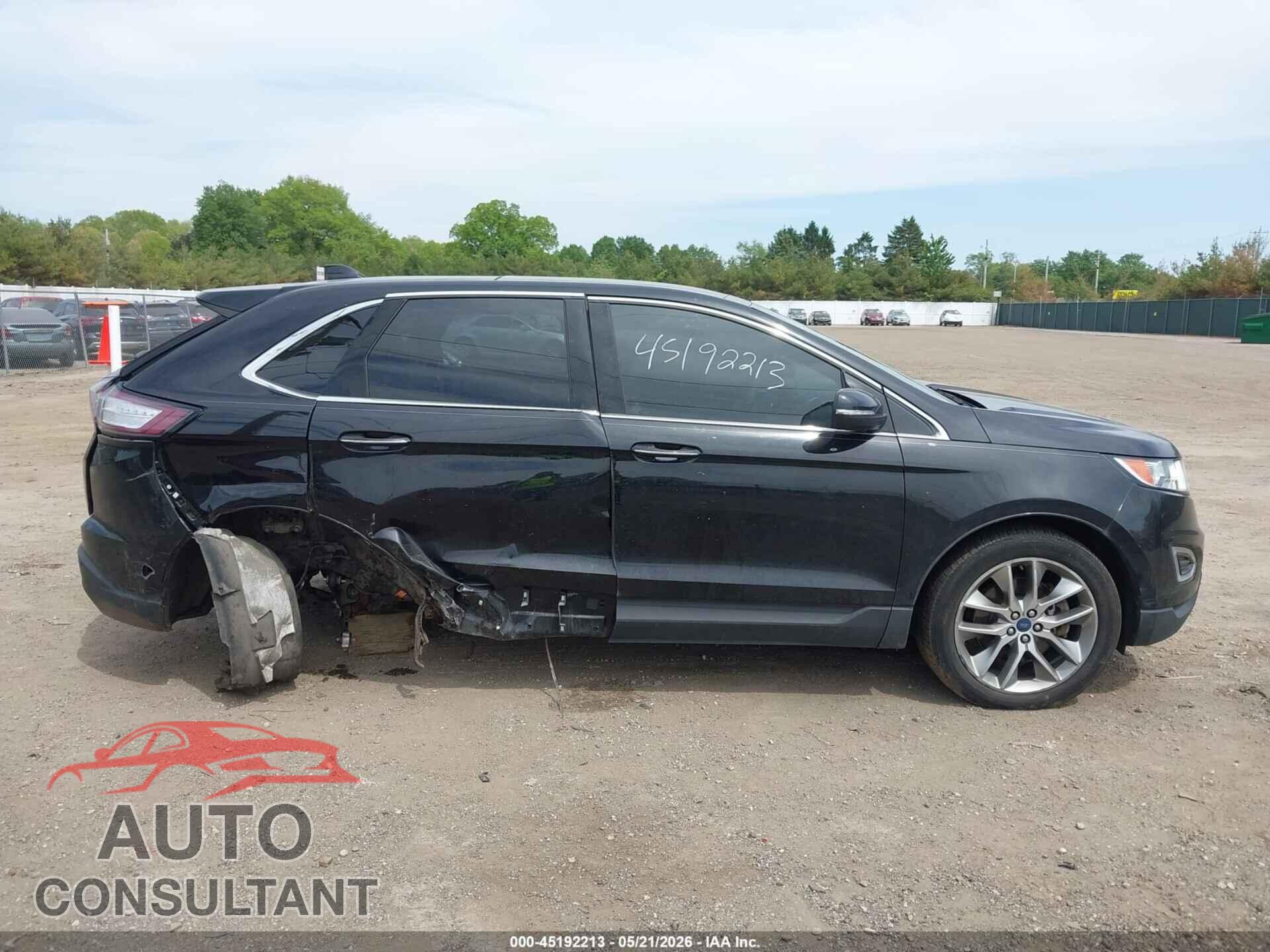 FORD EDGE 2017 - 2FMPK4K87HBB72342