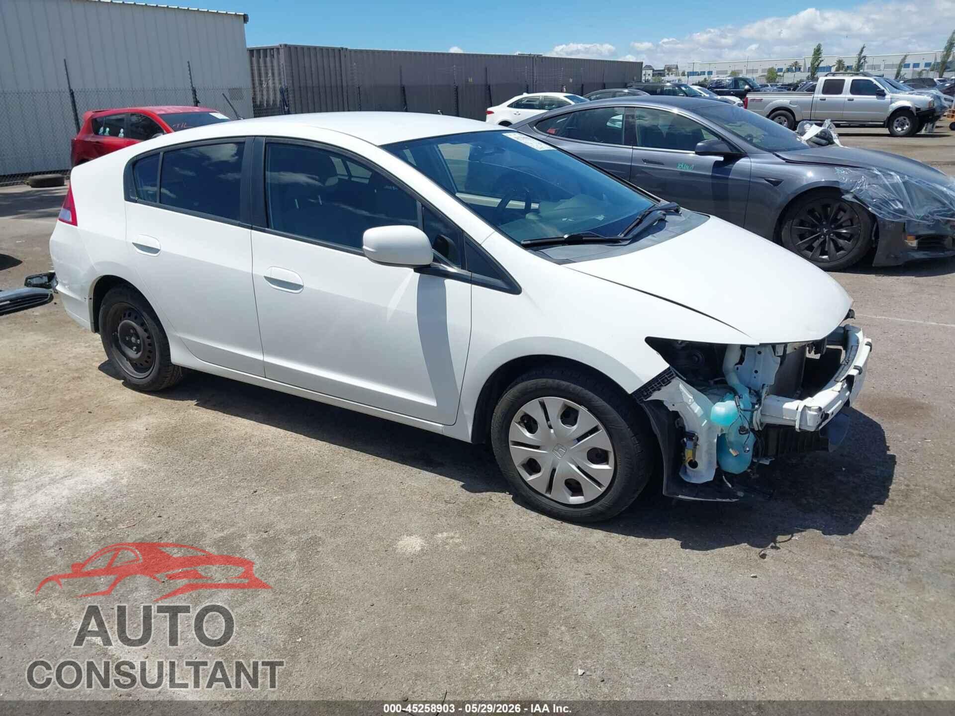 HONDA INSIGHT 2012 - JHMZE2H30CS003071