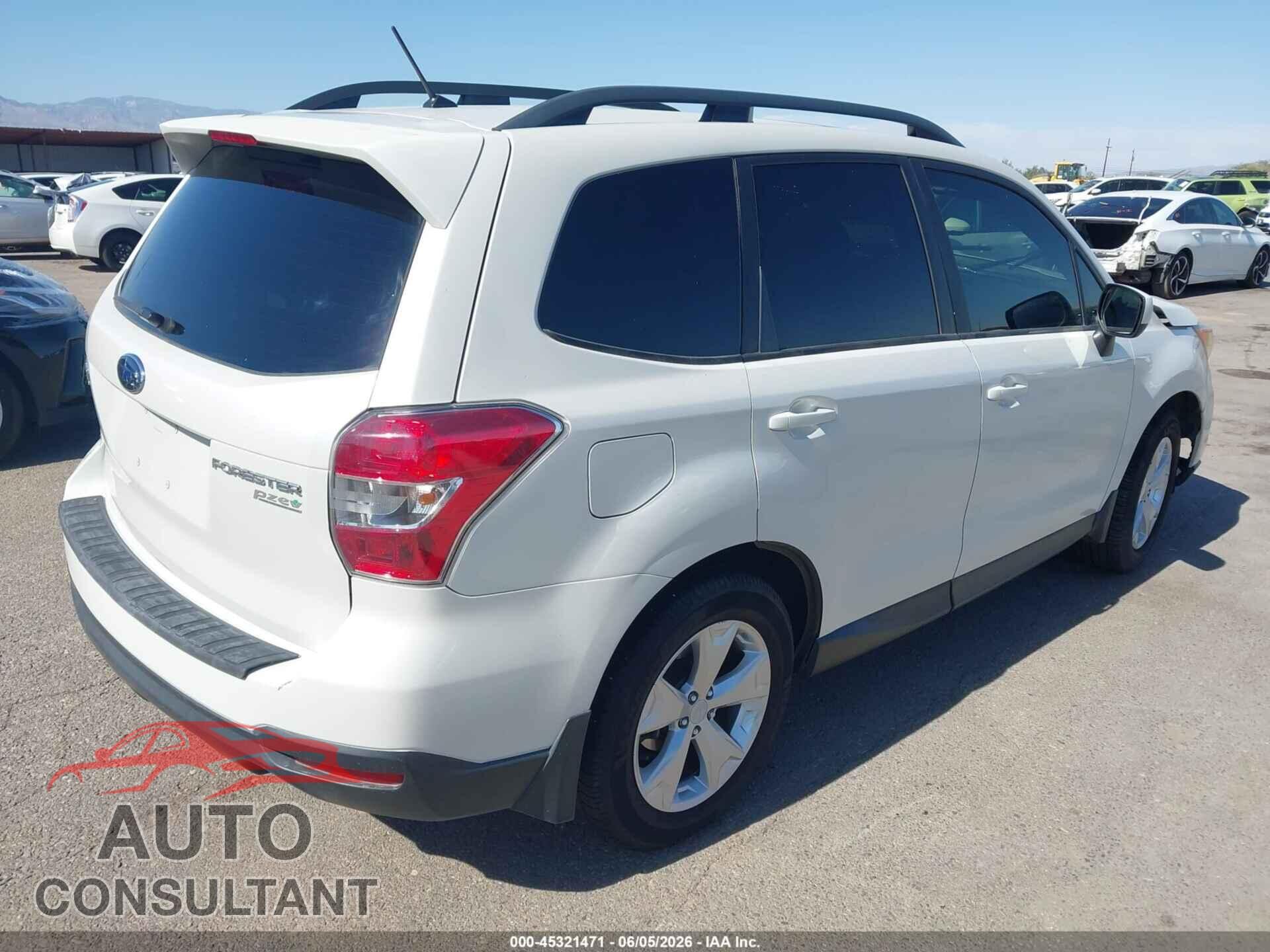 SUBARU FORESTER 2014 - JF2SJAEC0EH552719