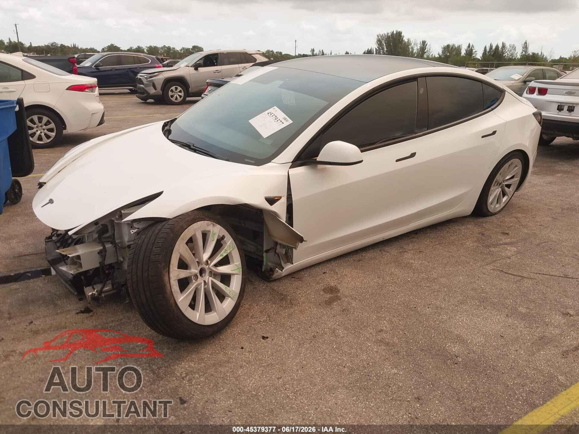 TESLA MODEL 3 2021 - 5YJ3E1EA3MF850346
