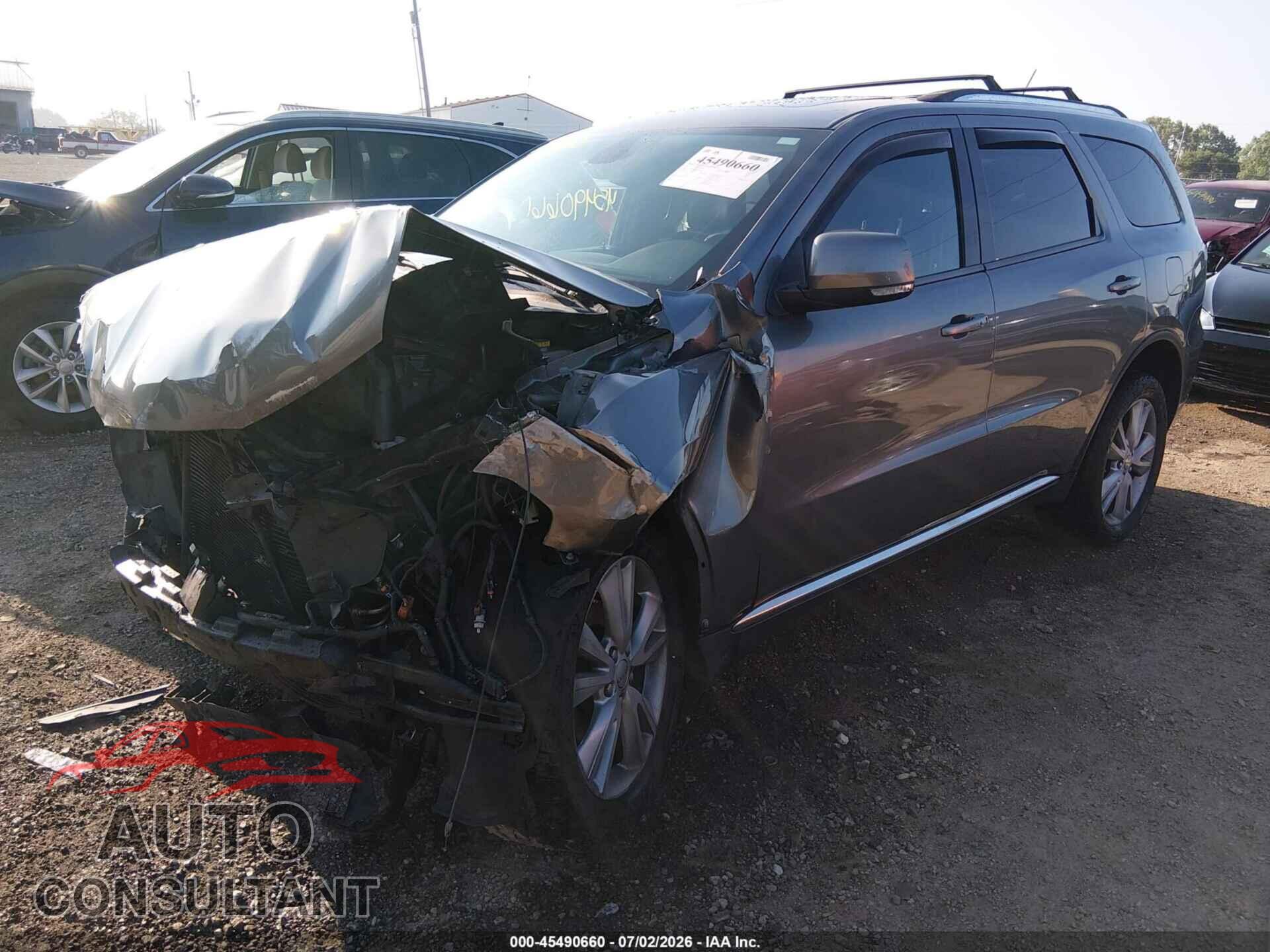 DODGE DURANGO 2012 - 1C4RDJDG7CC309184
