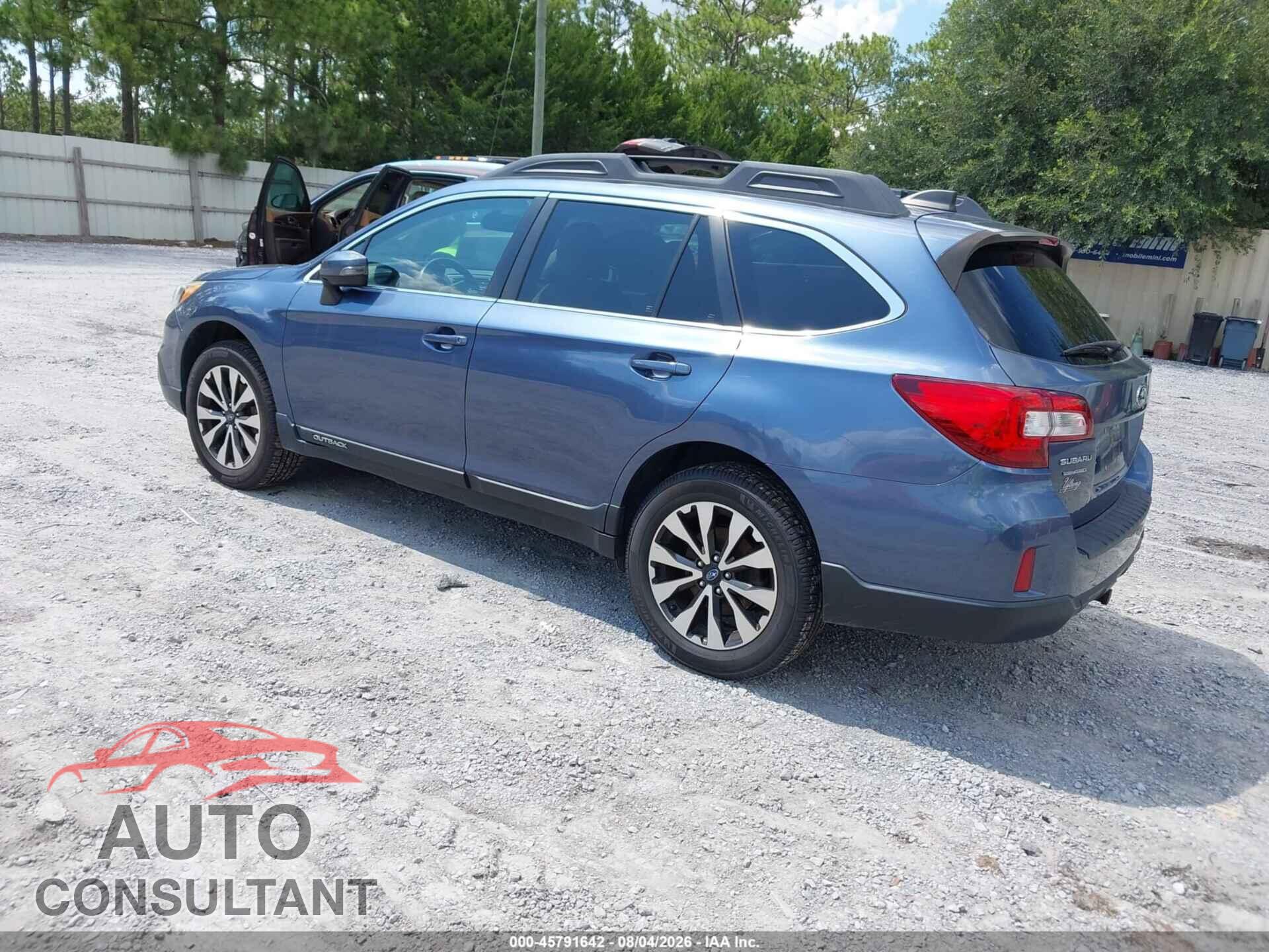 SUBARU OUTBACK 2017 - 4S4BSAKC1H3242950
