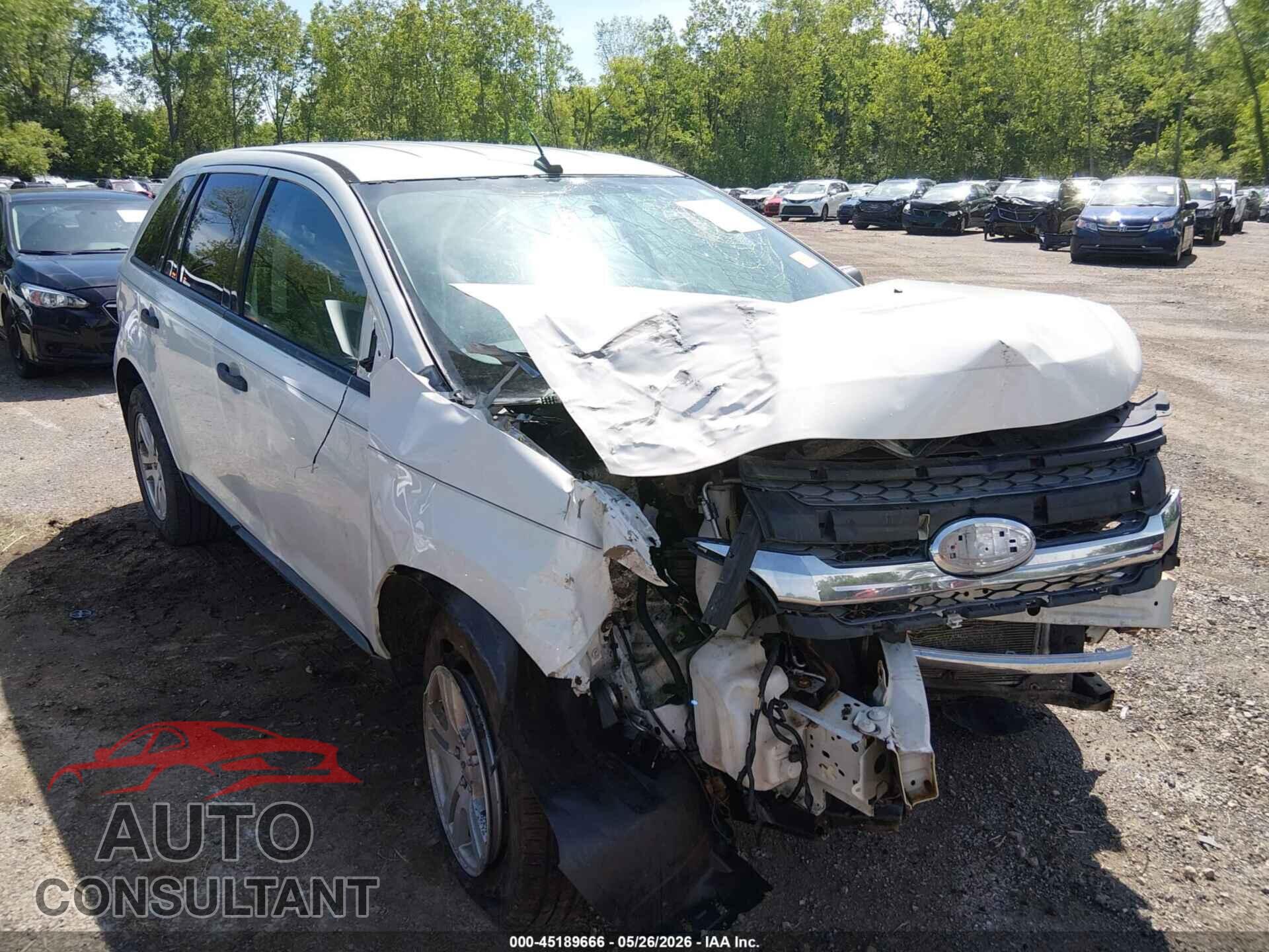 FORD EDGE 2012 - 2FMDK3GC9CBA32991