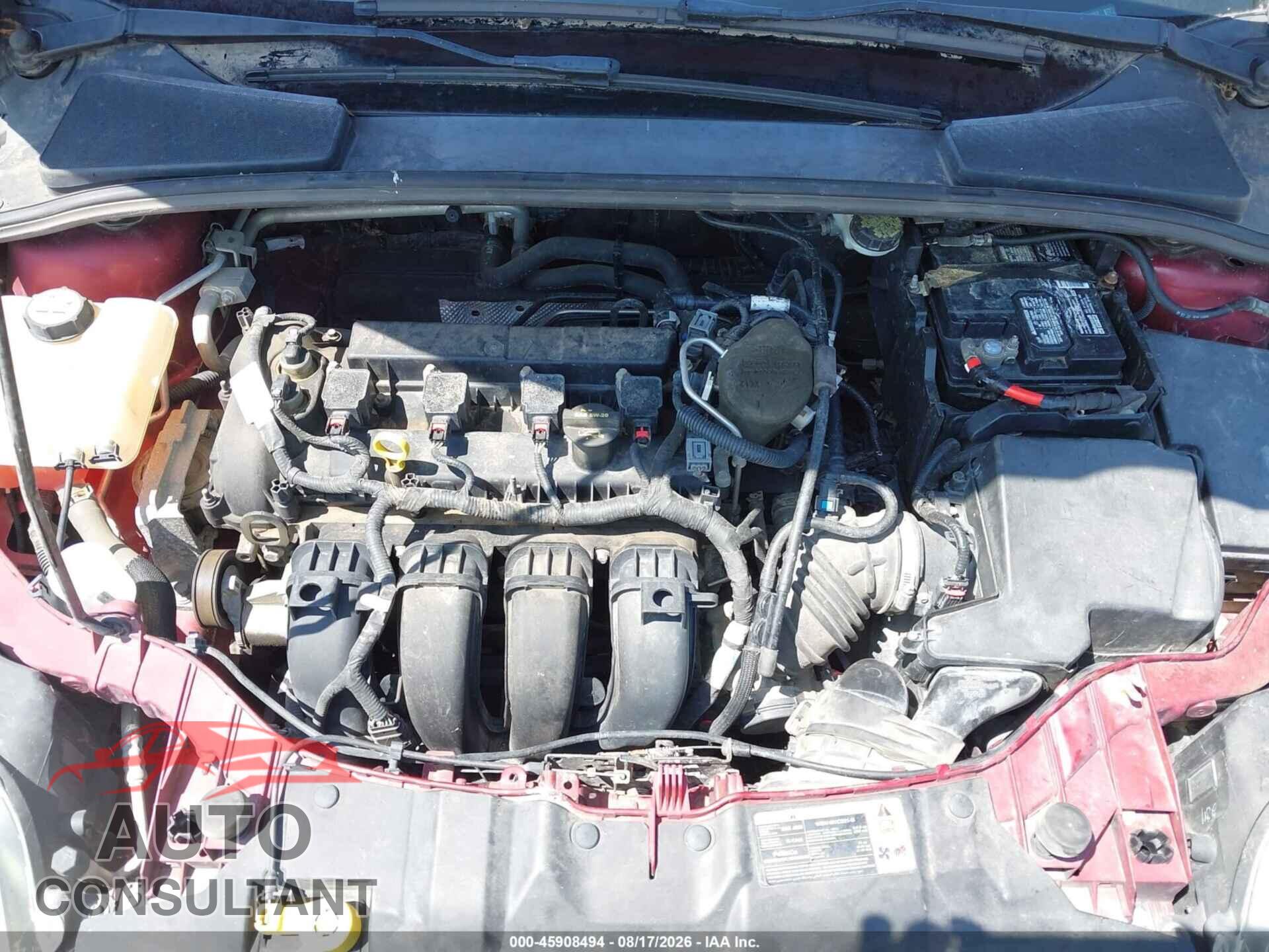 FORD FOCUS 2013 - 1FADP3F21DL343997