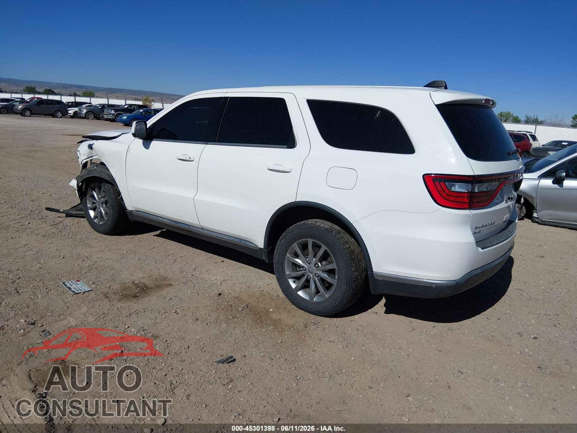 DODGE DURANGO 2017 - 1C4RDJFG7HC857674