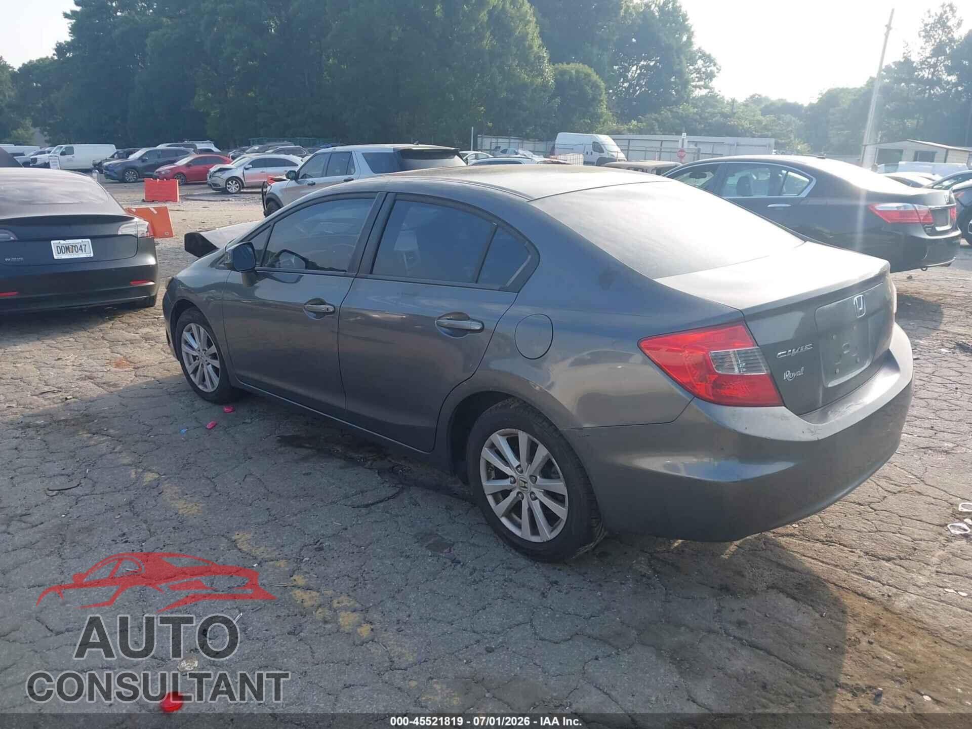 HONDA CIVIC 2012 - 2HGFB2F82CH573044