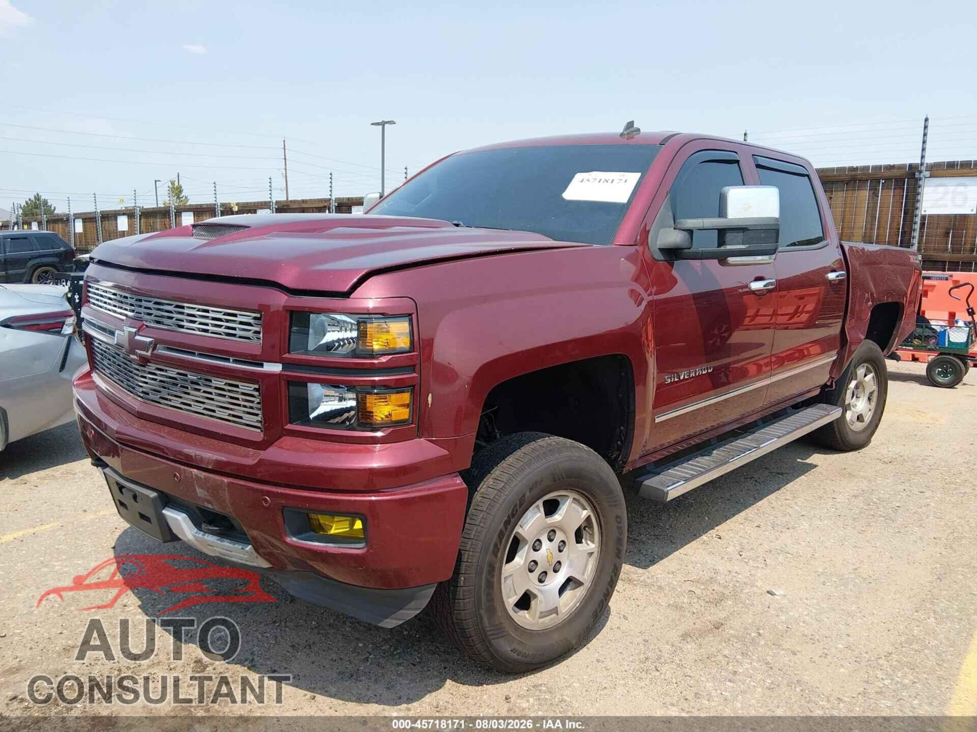 CHEVROLET SILVERADO 1500 2014 - 3GCUKSEC3EG312259