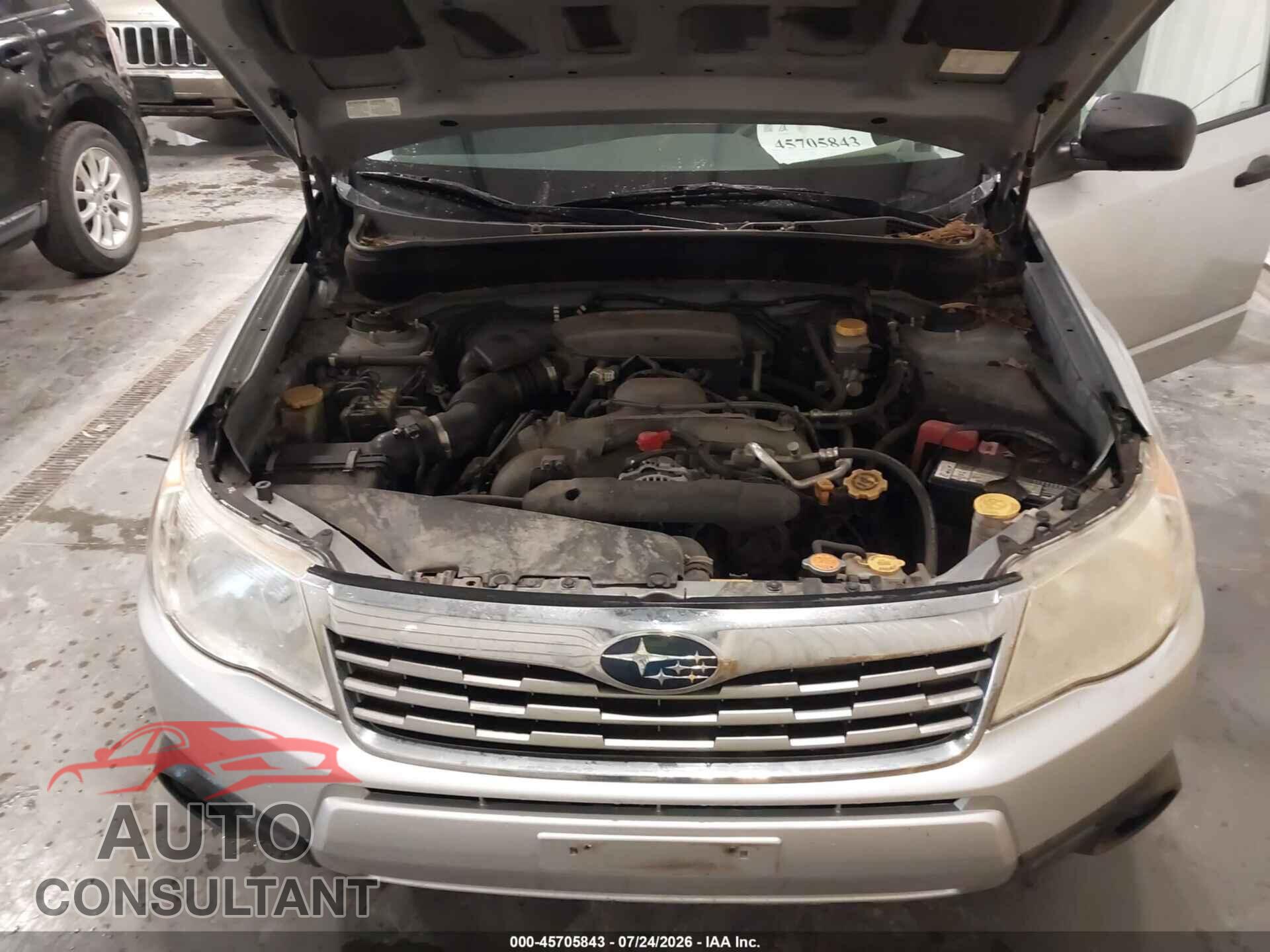 SUBARU FORESTER 2010 - JF2SH6AC9AH700018