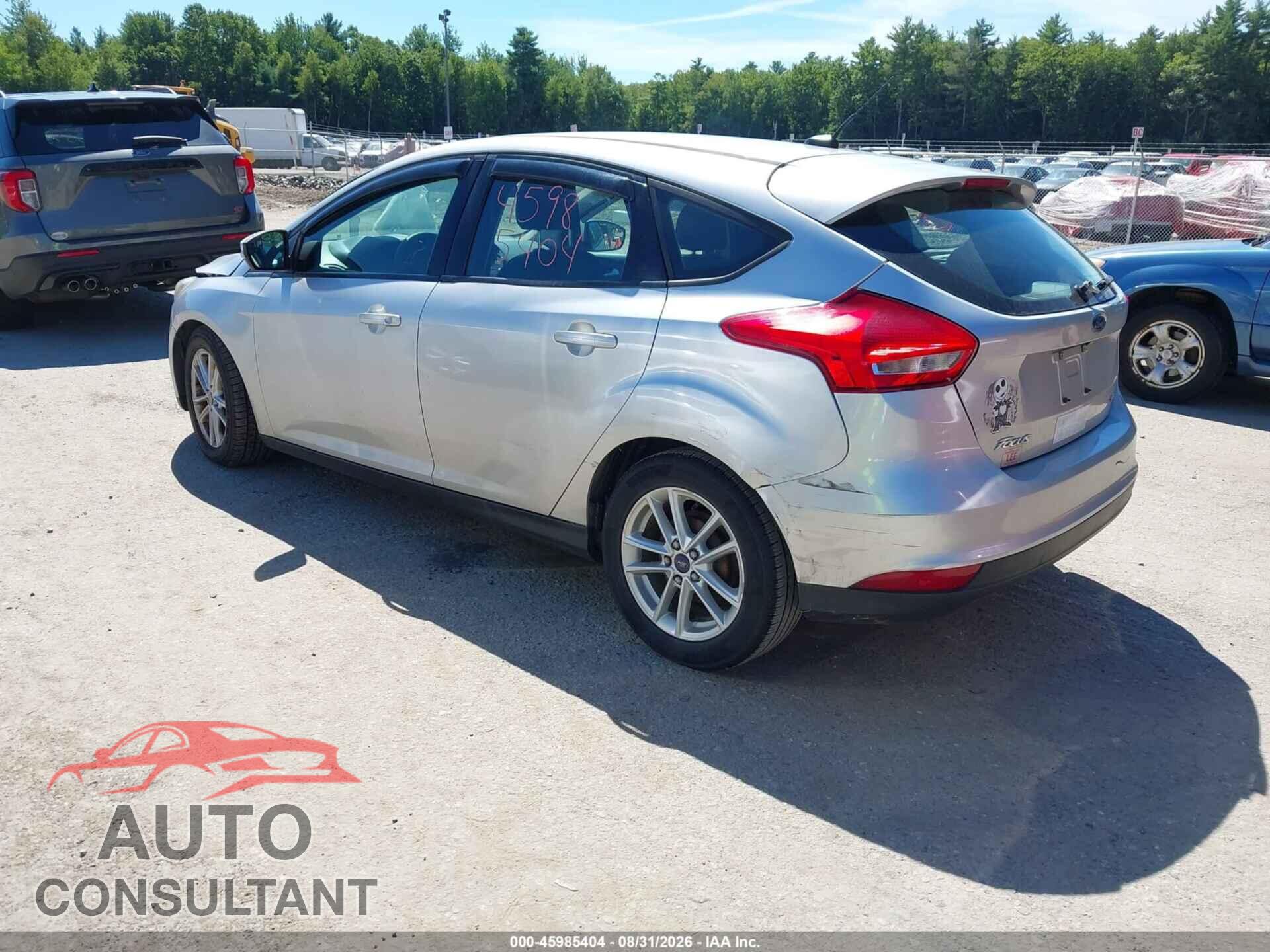 FORD FOCUS 2015 - 1FADP3K20FL301202