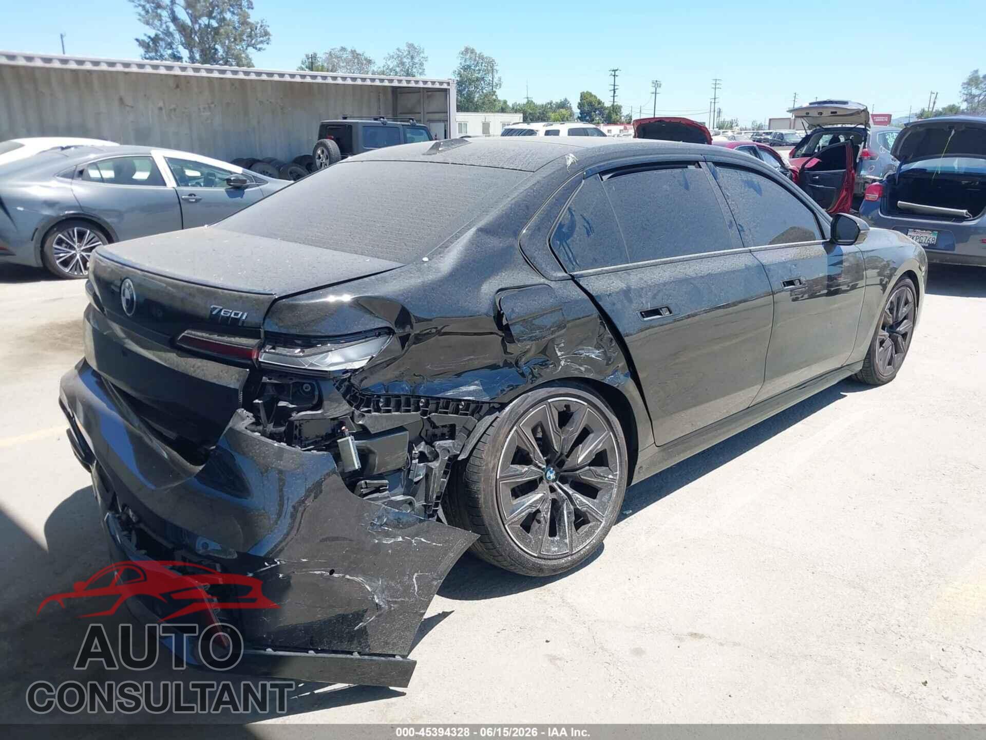 BMW 760I 2025 - WBA33EJ03SCU72563