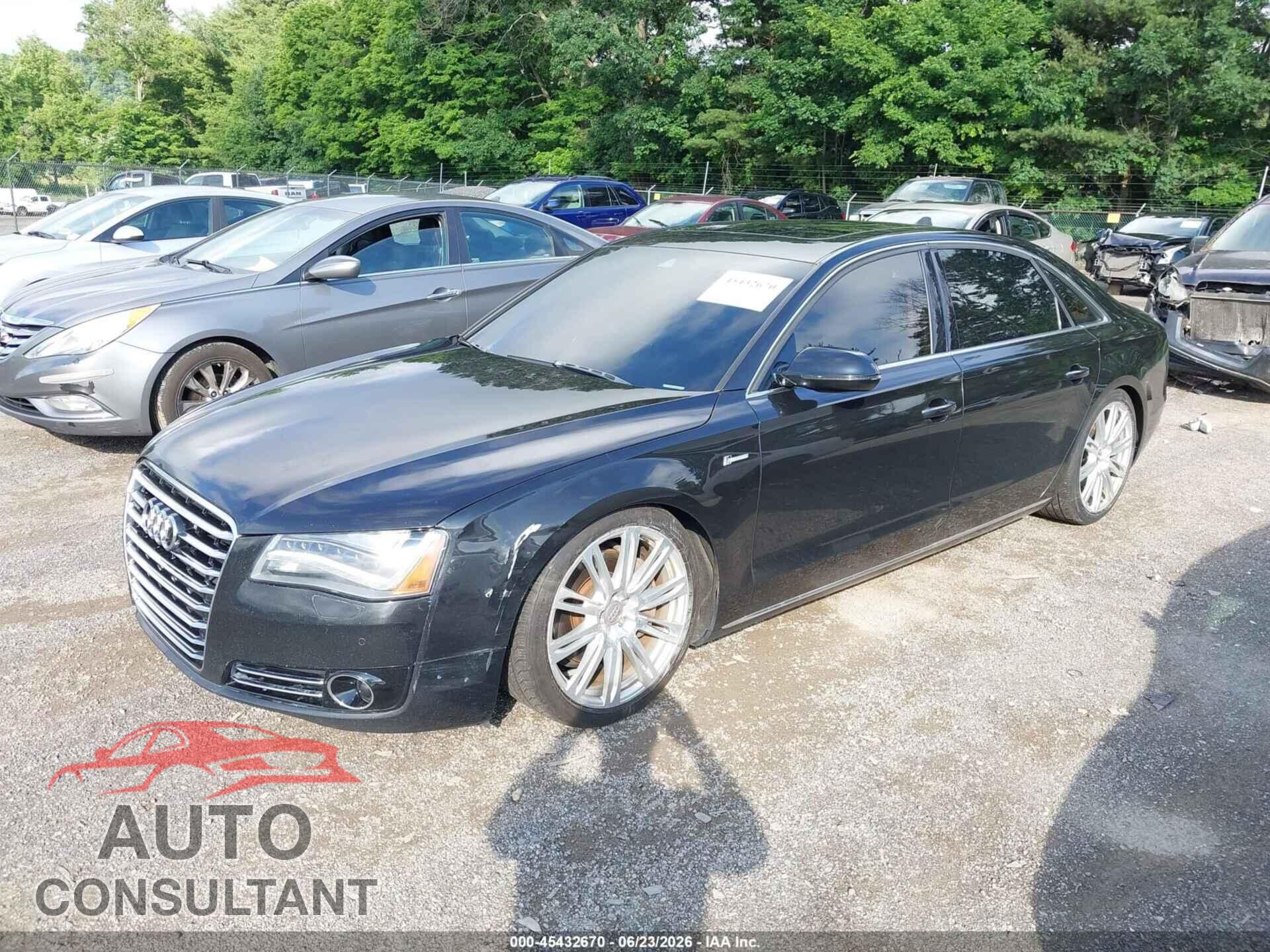 AUDI A8 L 2013 - WAURGAFD1DN002509
