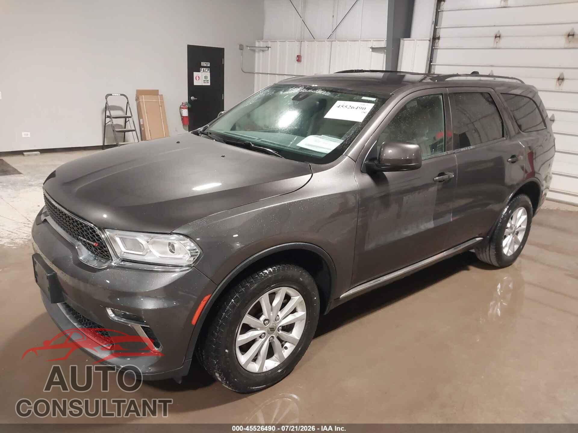 DODGE DURANGO 2021 - 1C4RDJAGXMC544605