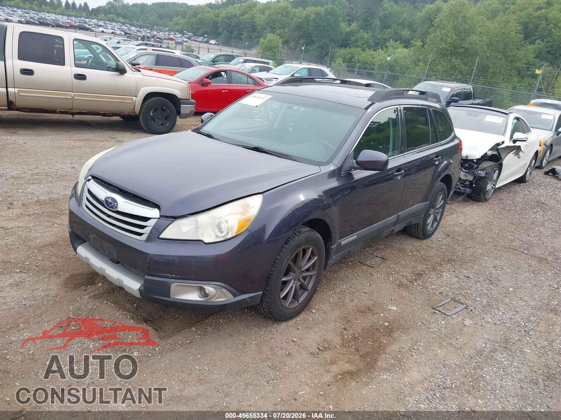 SUBARU OUTBACK 2011 - 4S4BRBLC7B3310403