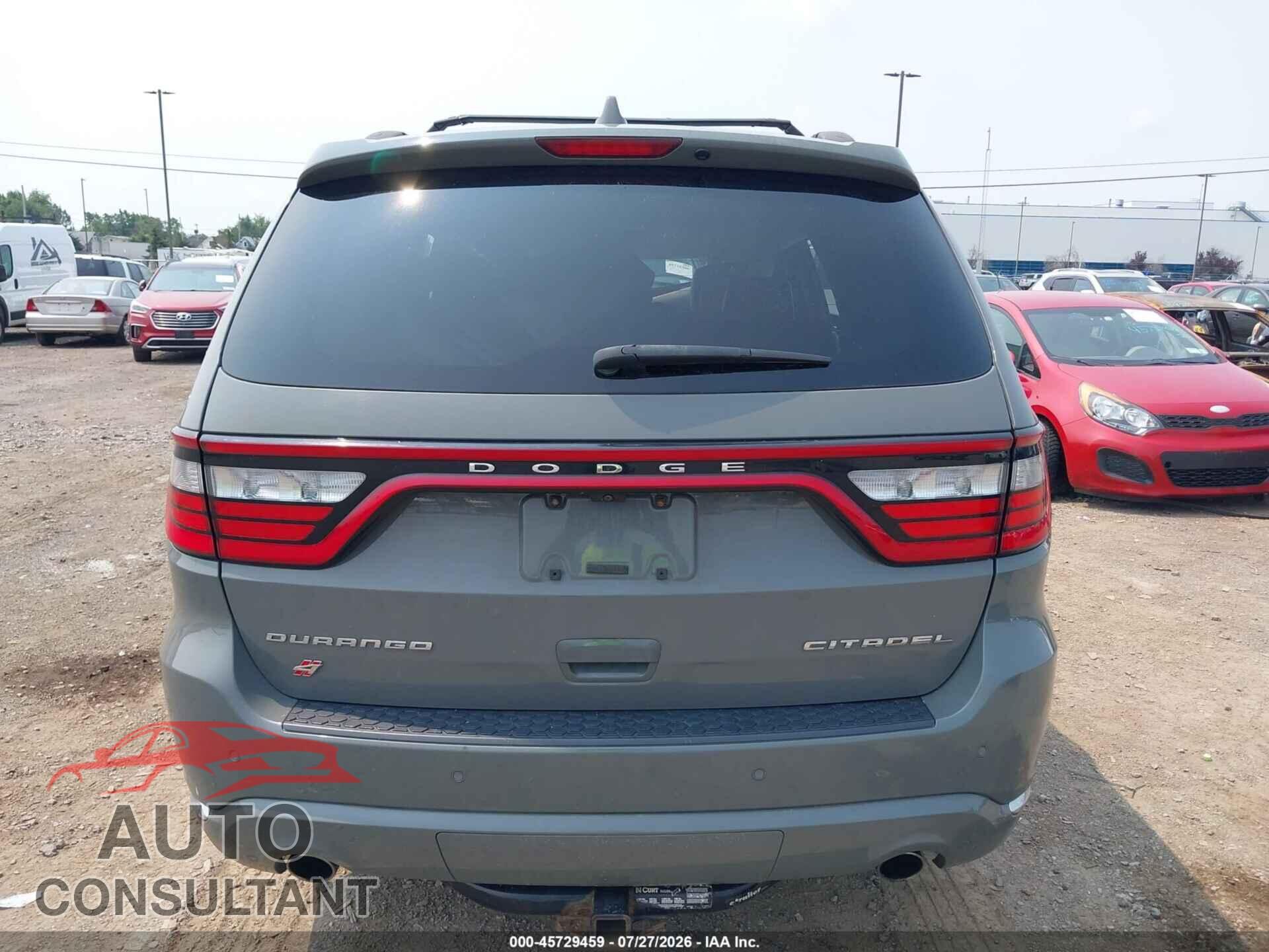 DODGE DURANGO 2019 - 1C4RDJEG7KC606663