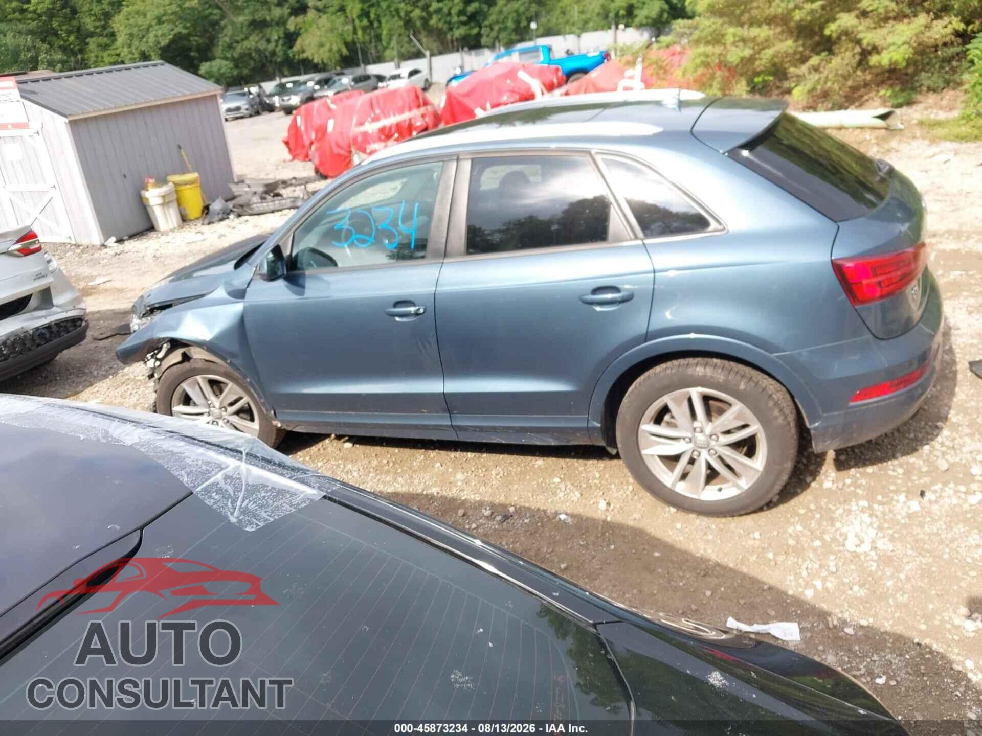 AUDI Q3 2017 - WA1ECCFS6HR006202