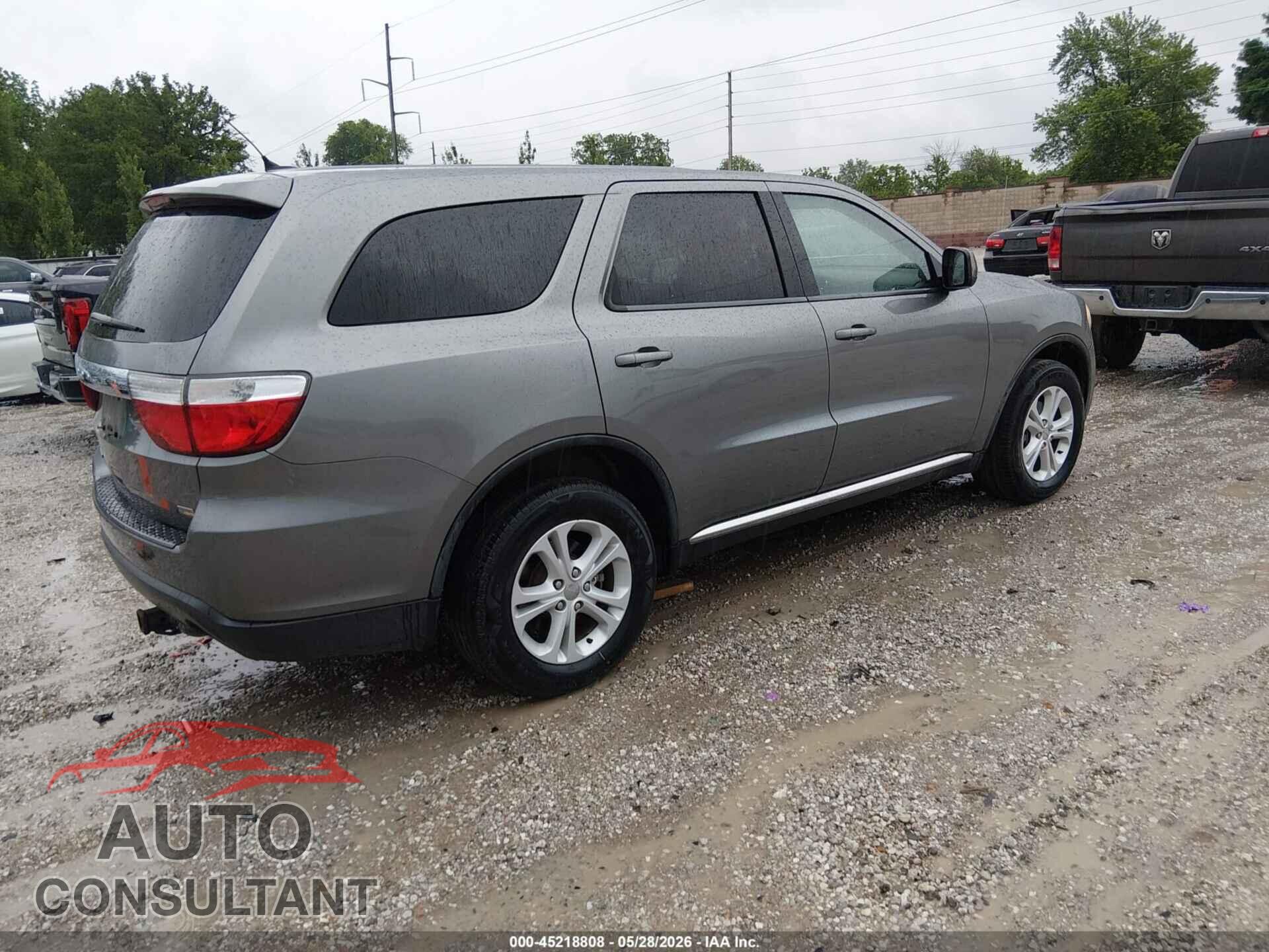 DODGE DURANGO 2011 - 1D4RE2GG7BC746442