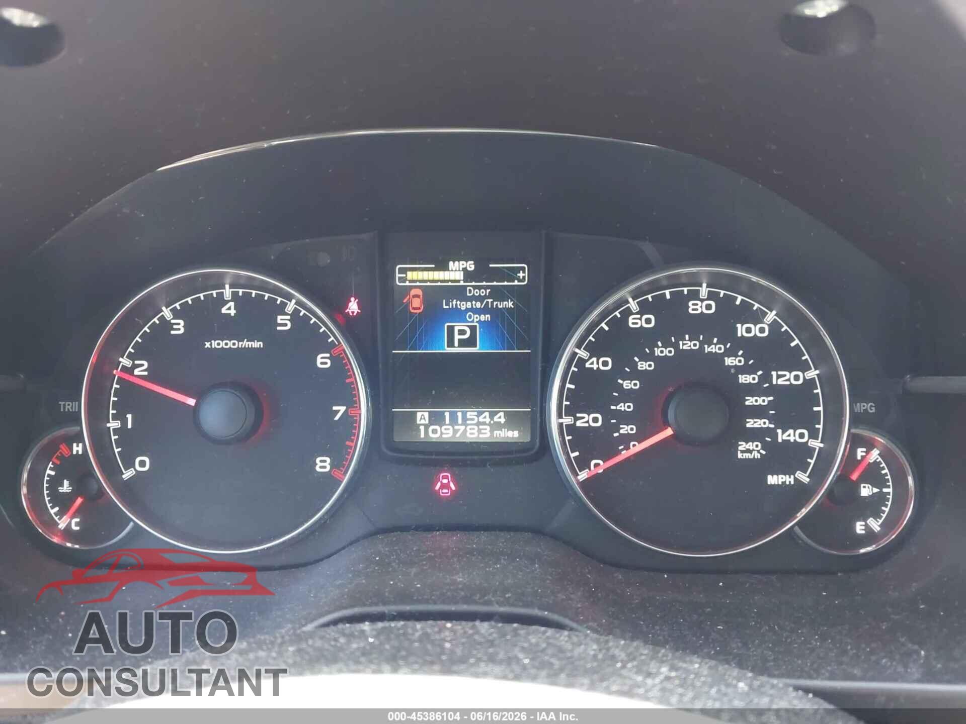 SUBARU OUTBACK 2013 - 4S4BRBKC8D3228734
