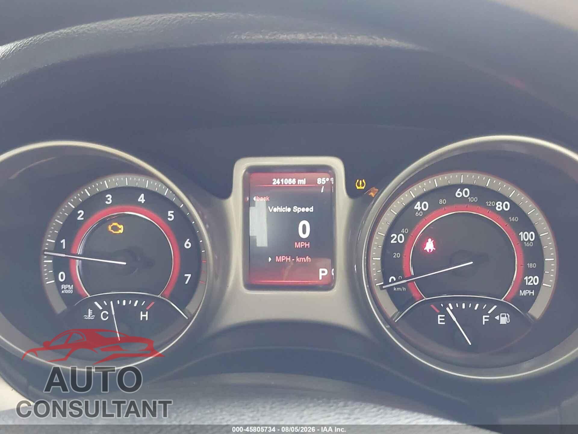 DODGE JOURNEY 2012 - 3C4PDCBG1CT304329