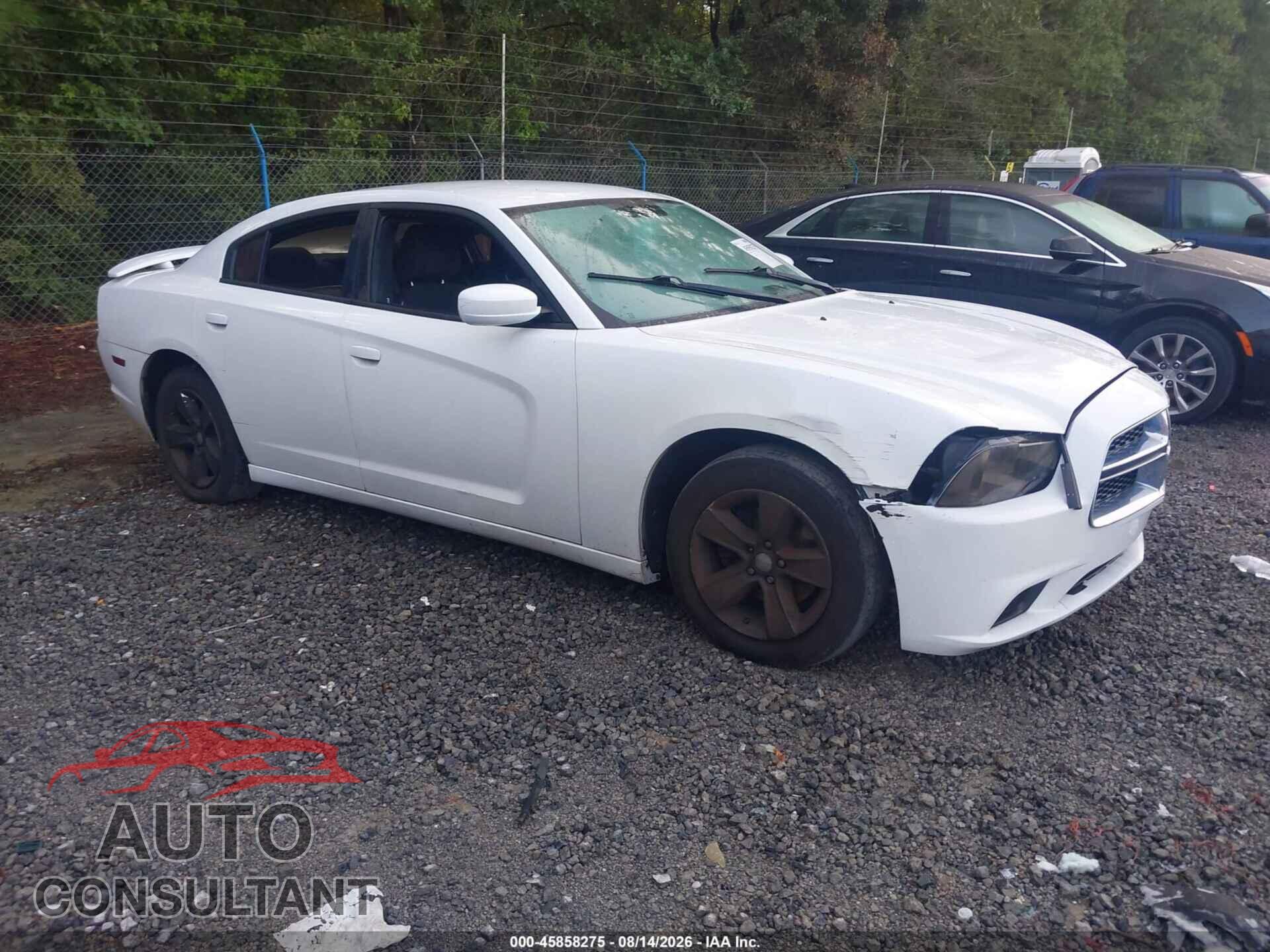 DODGE CHARGER 2012 - 2C3CDXBG8CH212038