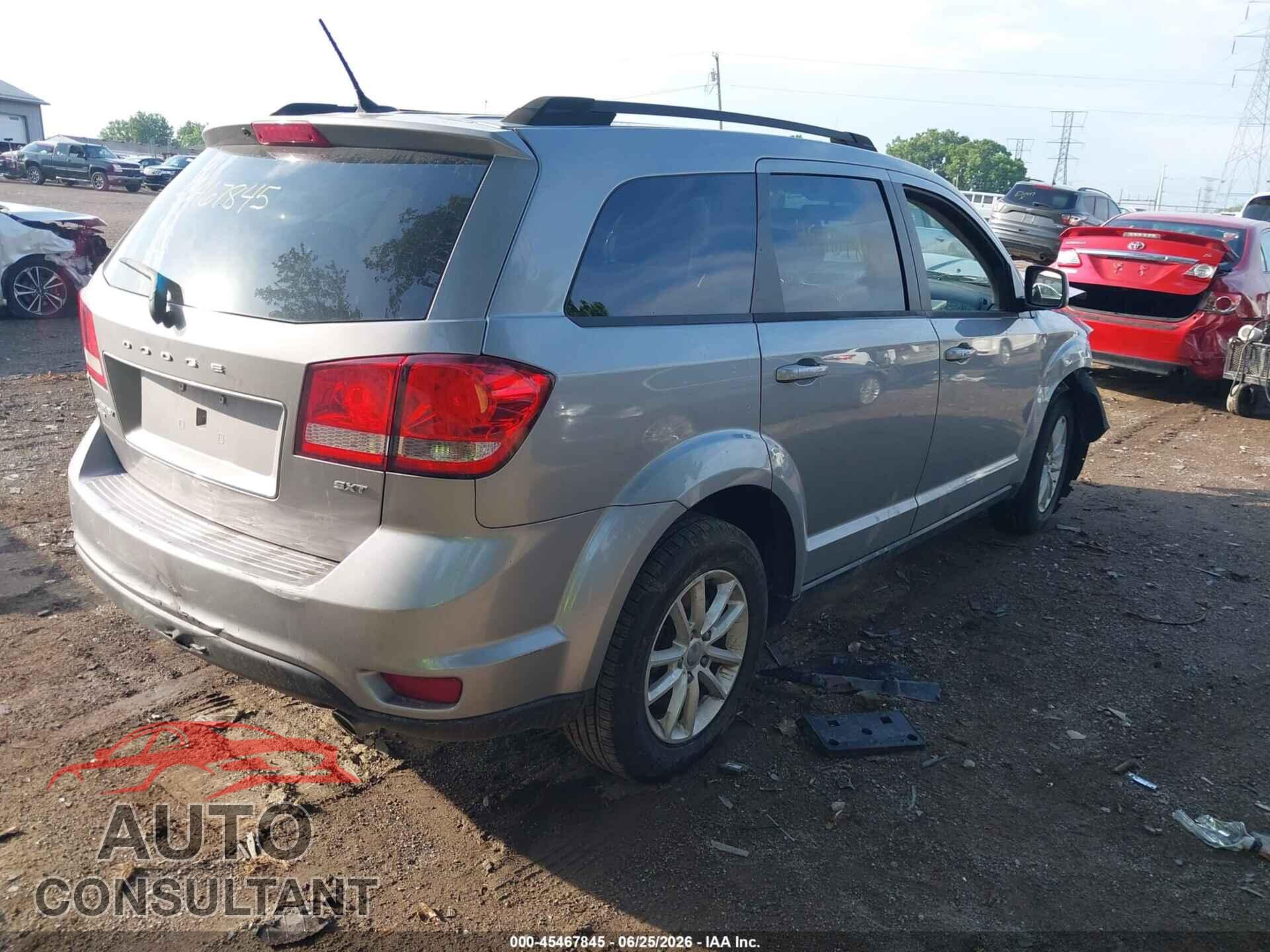 DODGE JOURNEY 2015 - 3C4PDDBG6FT554711