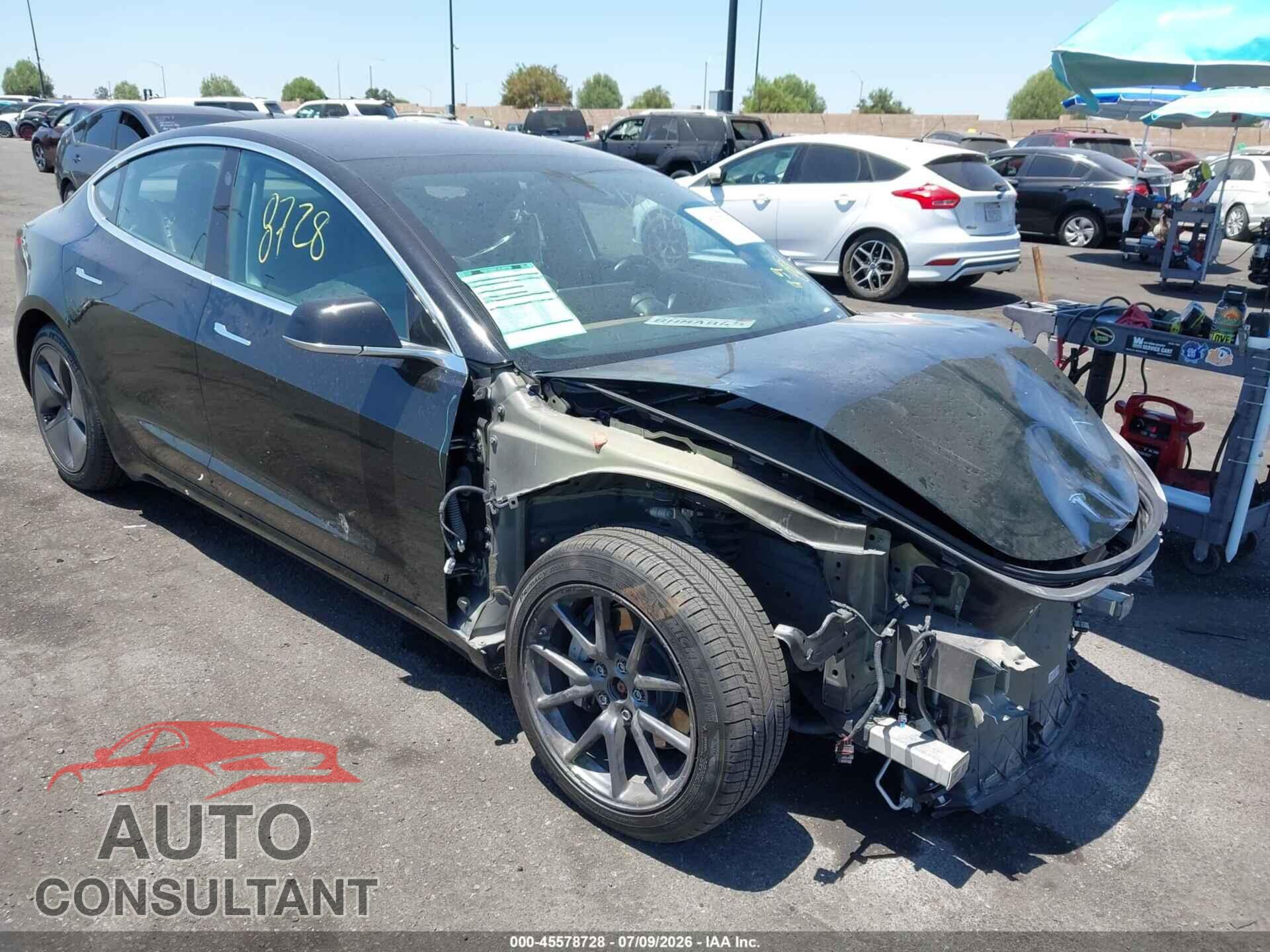 TESLA MODEL 3 2018 - 5YJ3E1EBXJF182131