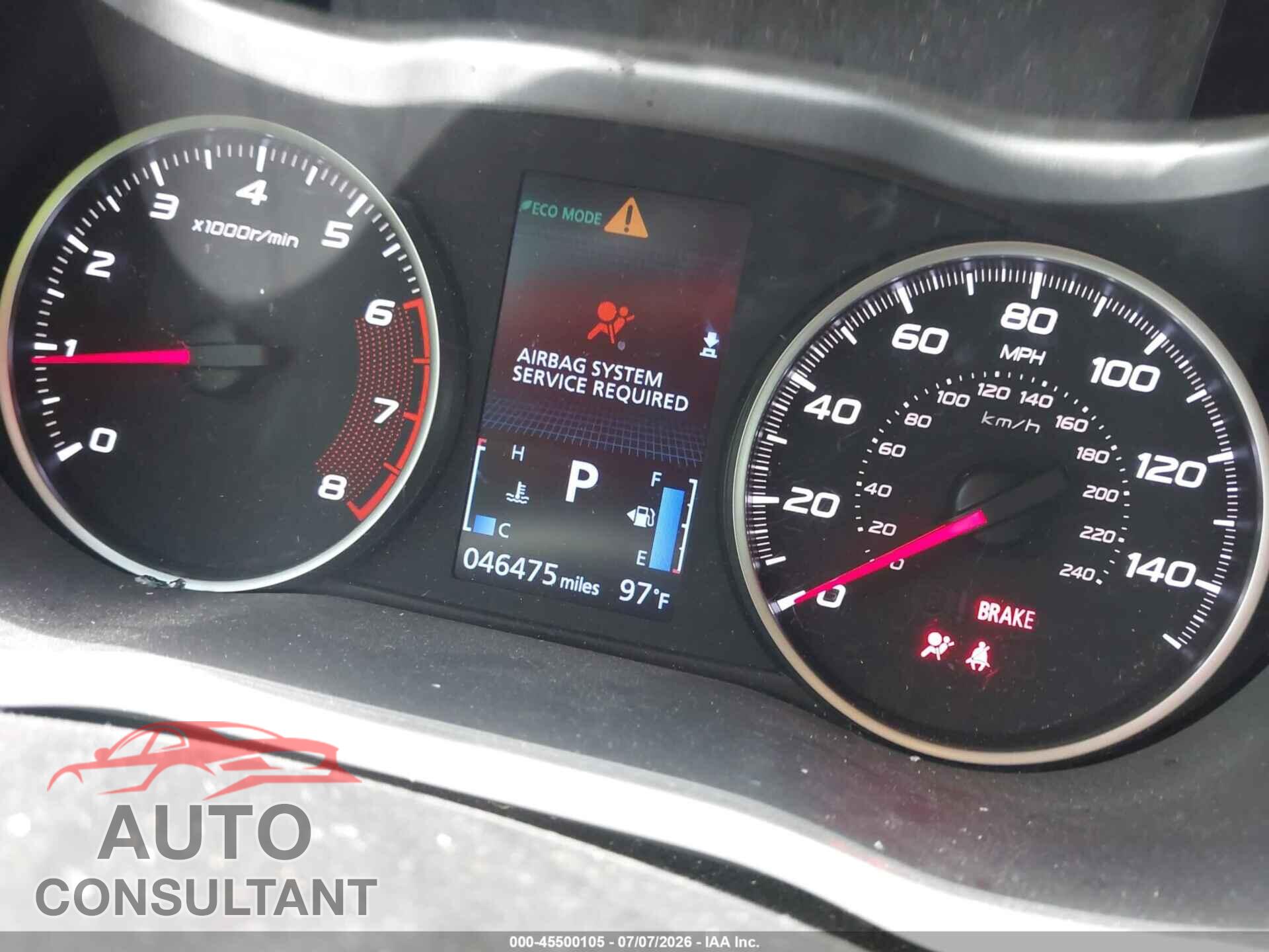 MITSUBISHI ECLIPSE CROSS 2020 - JA4AS4AA8LZ002358