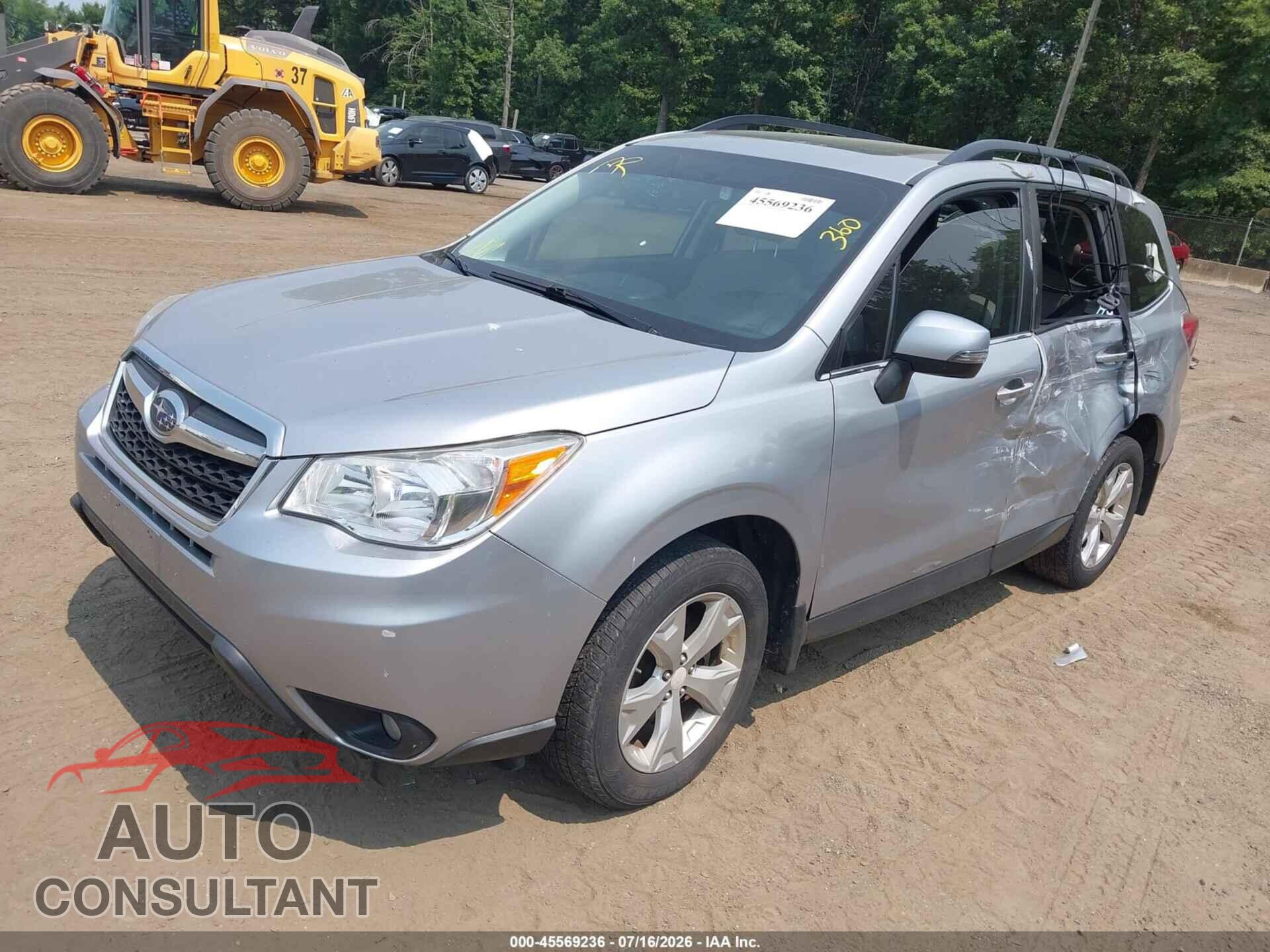 SUBARU FORESTER 2014 - JF2SJAMCXEH514853