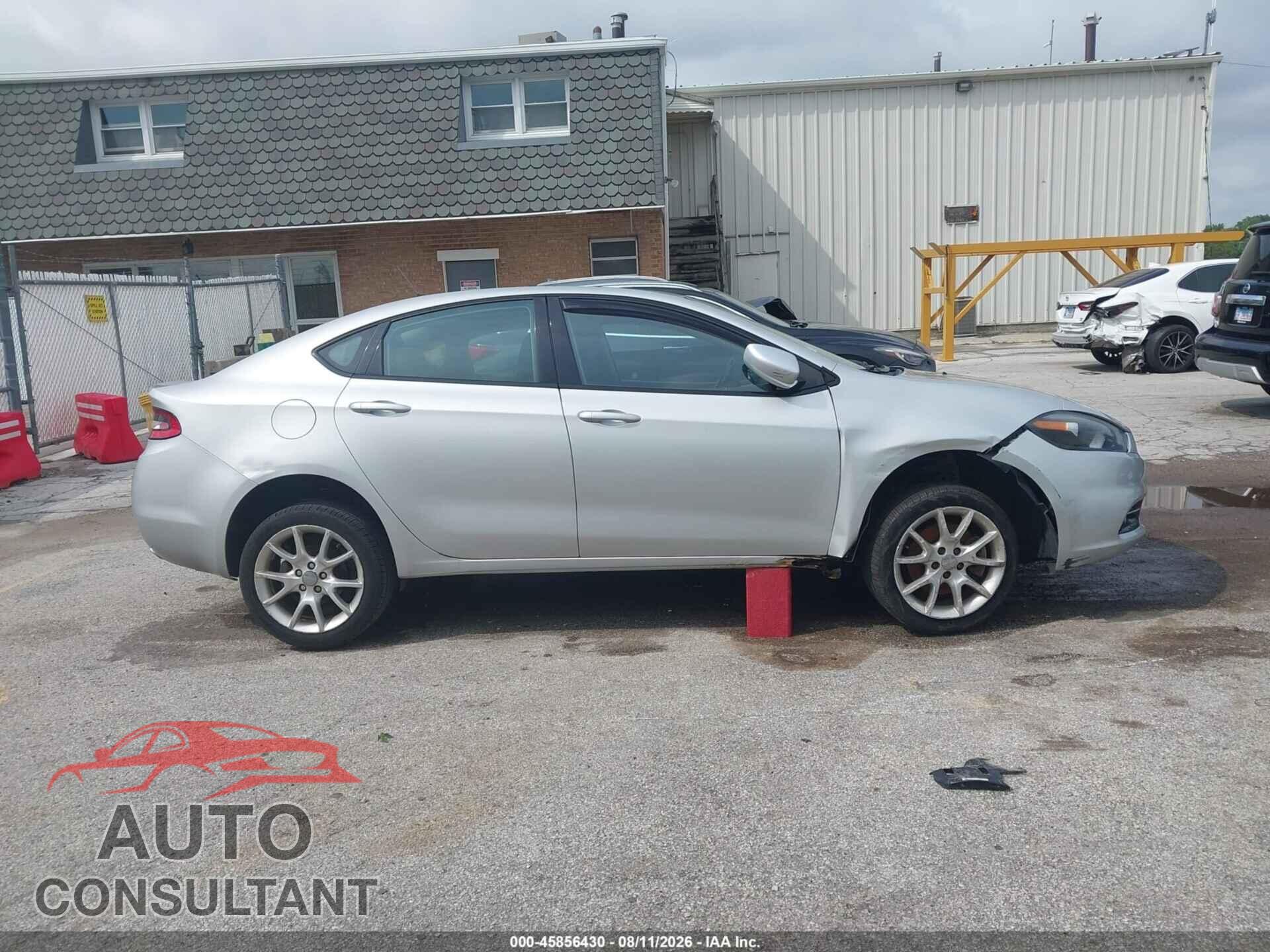 DODGE DART 2013 - 1C3CDFBA2DD307523