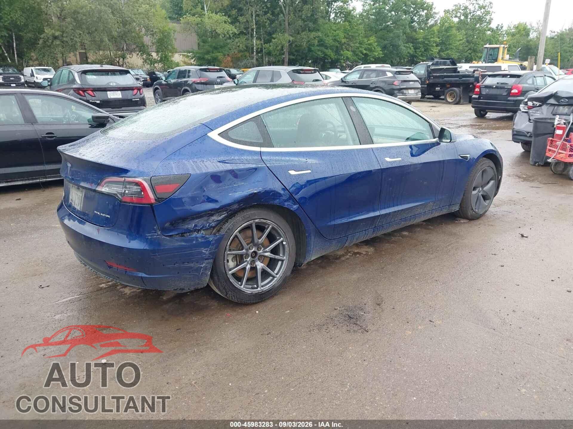 TESLA MODEL 3 2018 - 5YJ3E1EB0JF115294