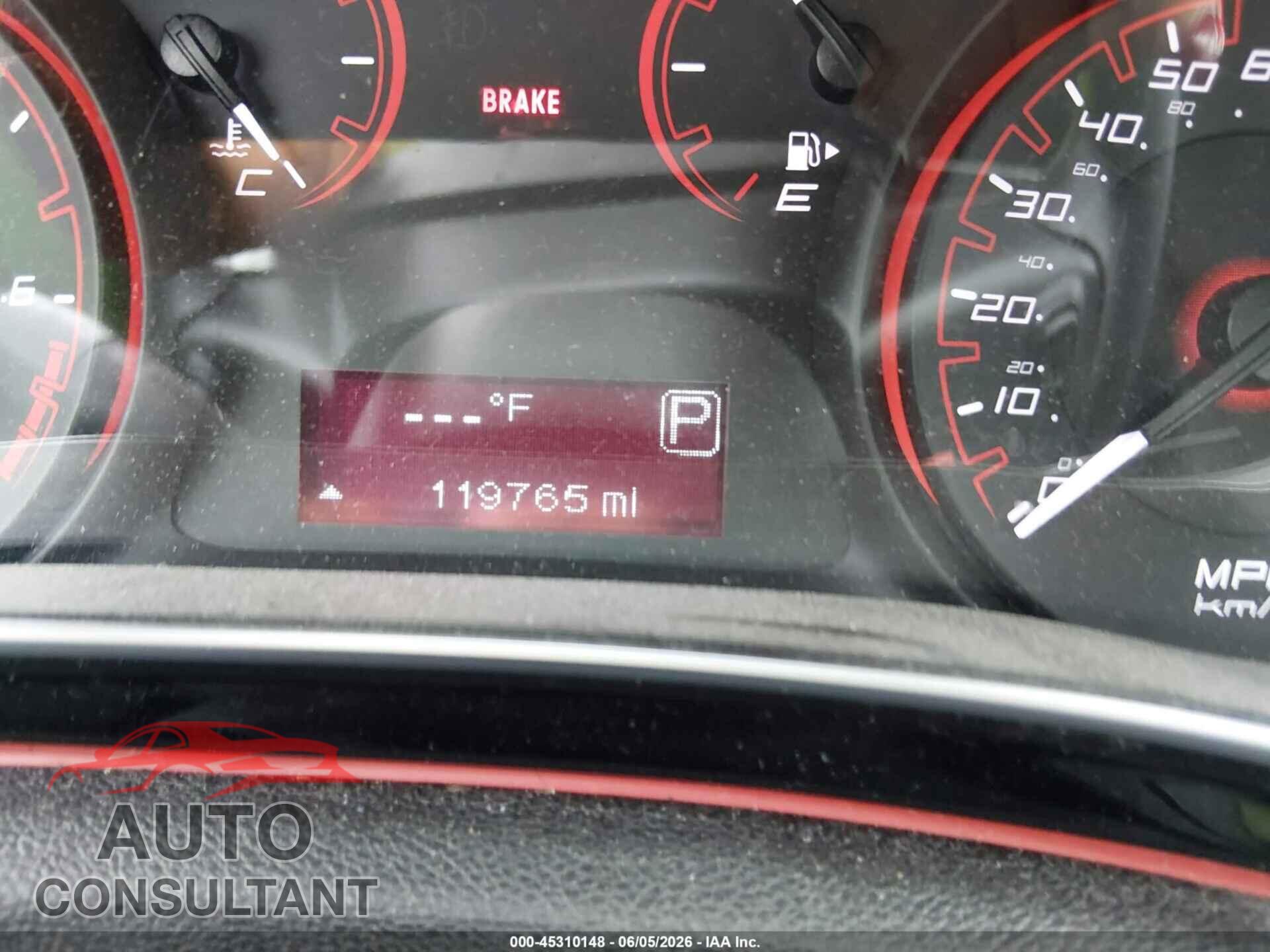 DODGE DART 2016 - 1C3CDFBB5GD762329