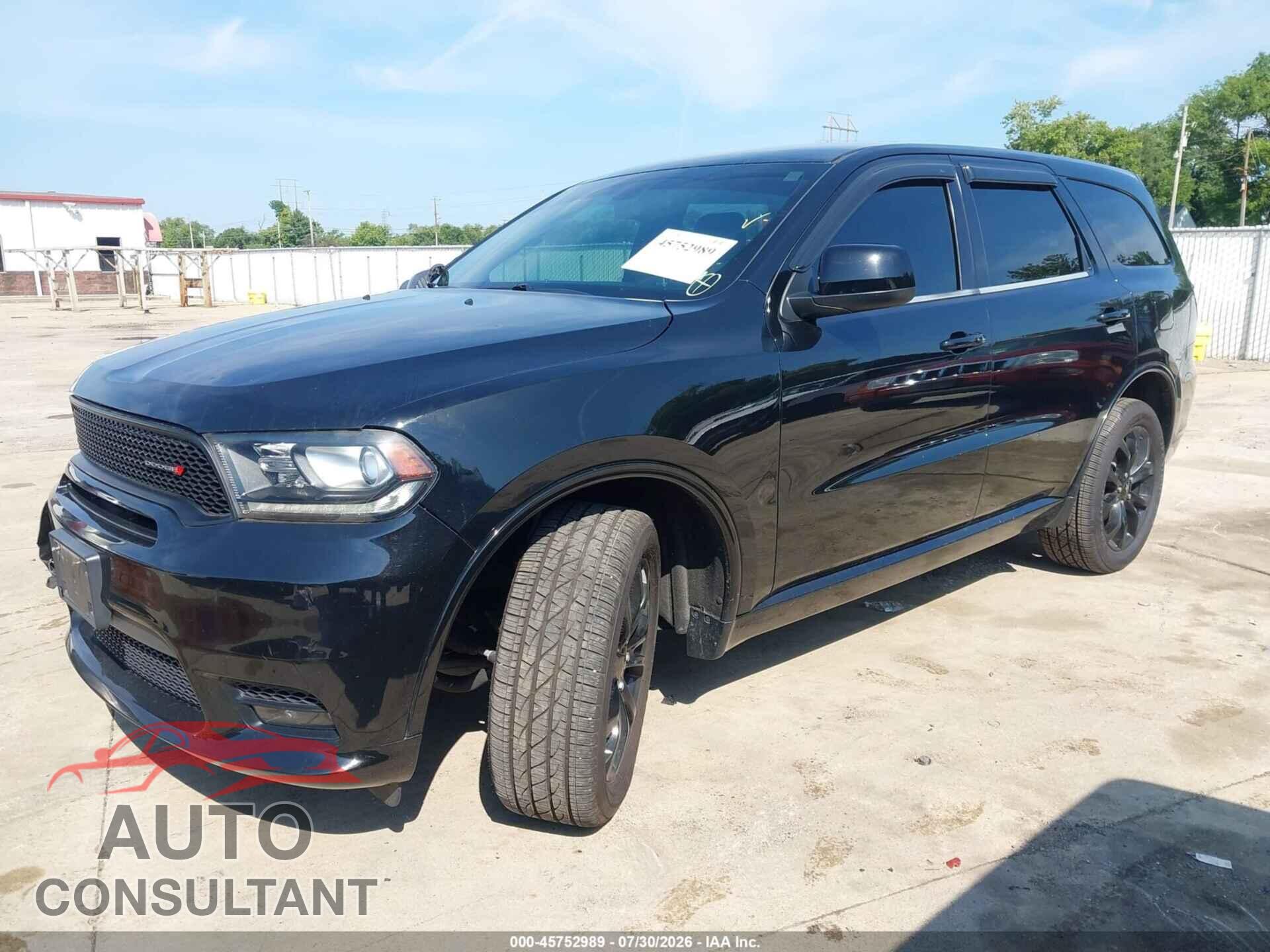 DODGE DURANGO 2019 - 1C4RDJDG9KC598079