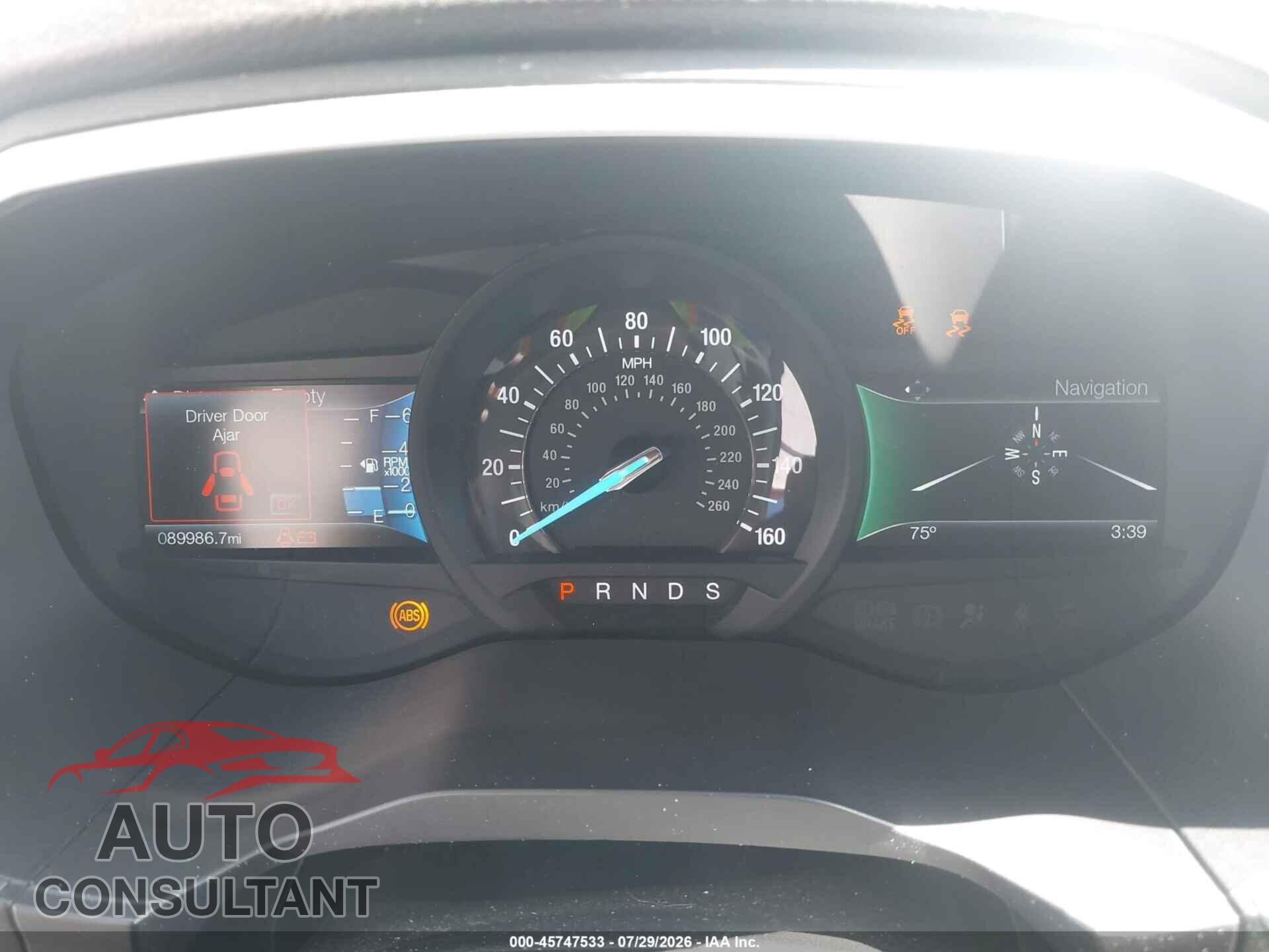 FORD EDGE 2017 - 2FMPK4K92HBB89946