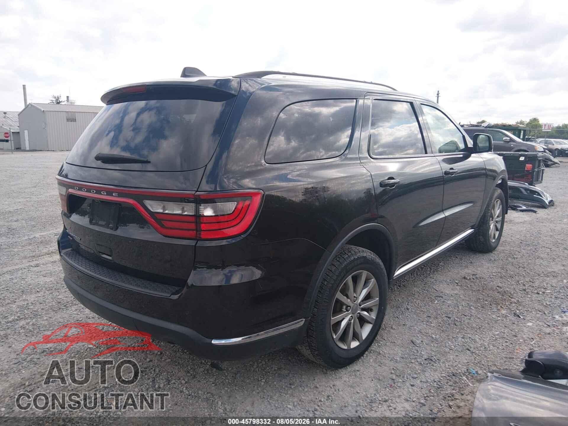DODGE DURANGO 2017 - 1C4RDJAG9HC748642