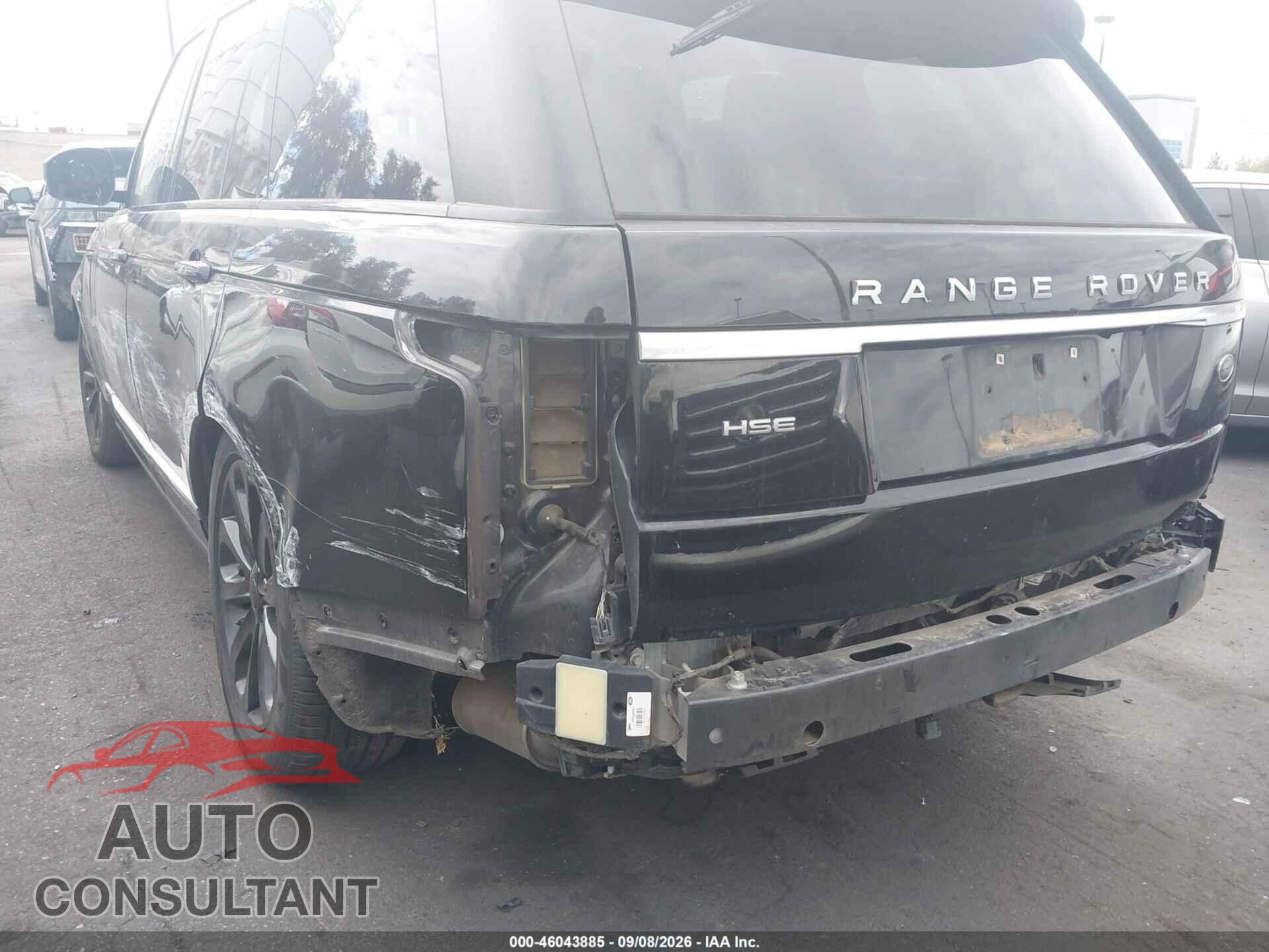 LAND ROVER RANGE ROVER 2015 - SALGS2VF9FA228608