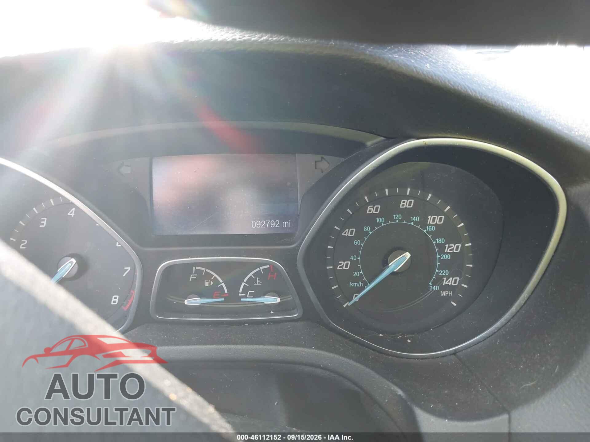 FORD FOCUS 2014 - 1FADP3F22EL347526