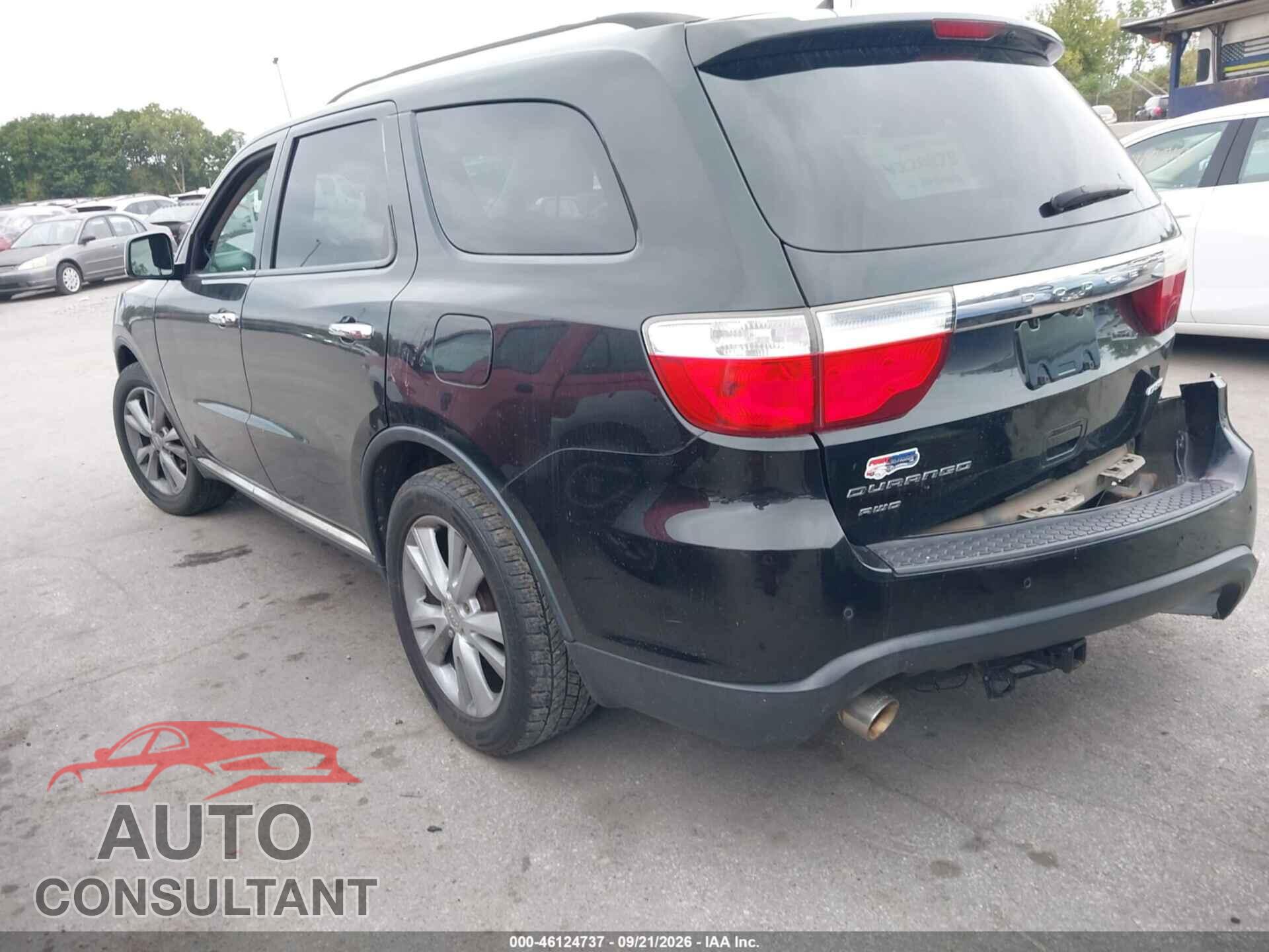 DODGE DURANGO 2013 - 1C4RDJDG8DC592955