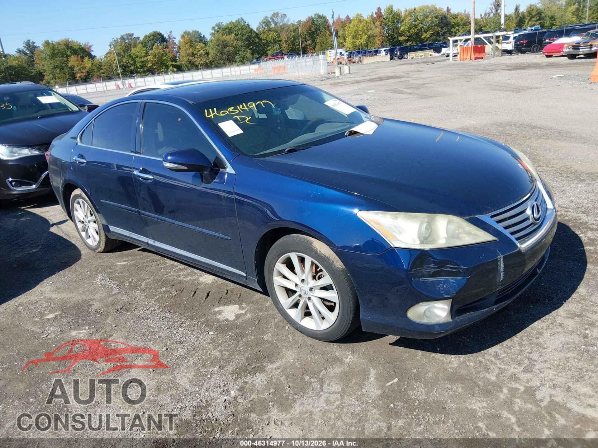 LEXUS ES 350 2011 - JTHBK1EG6B2446237