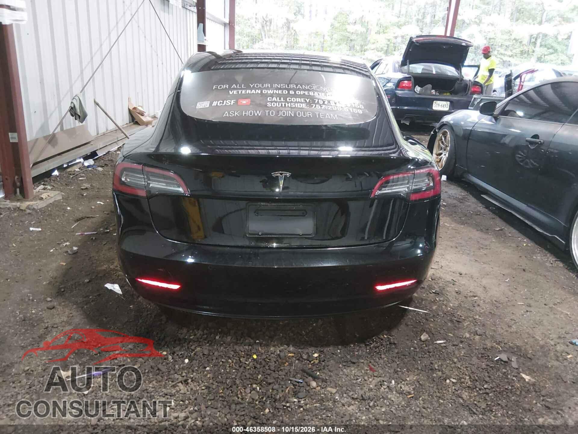 TESLA MODEL 3 2019 - 5YJ3E1EA2KF310788