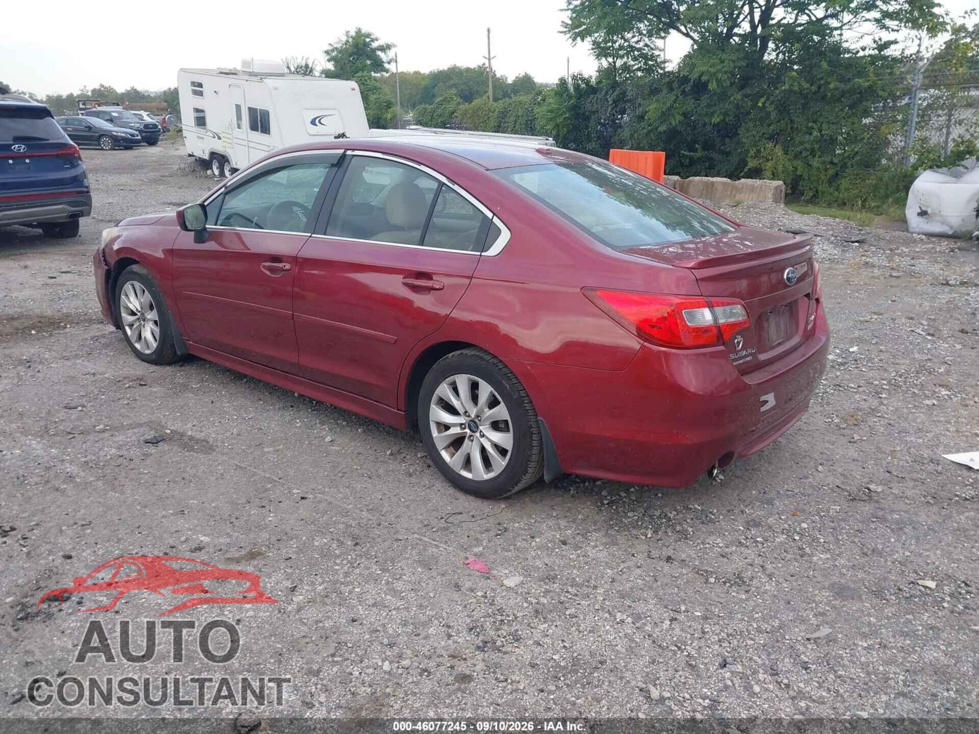 SUBARU LEGACY 2015 - 4S3BNAE65F3056357