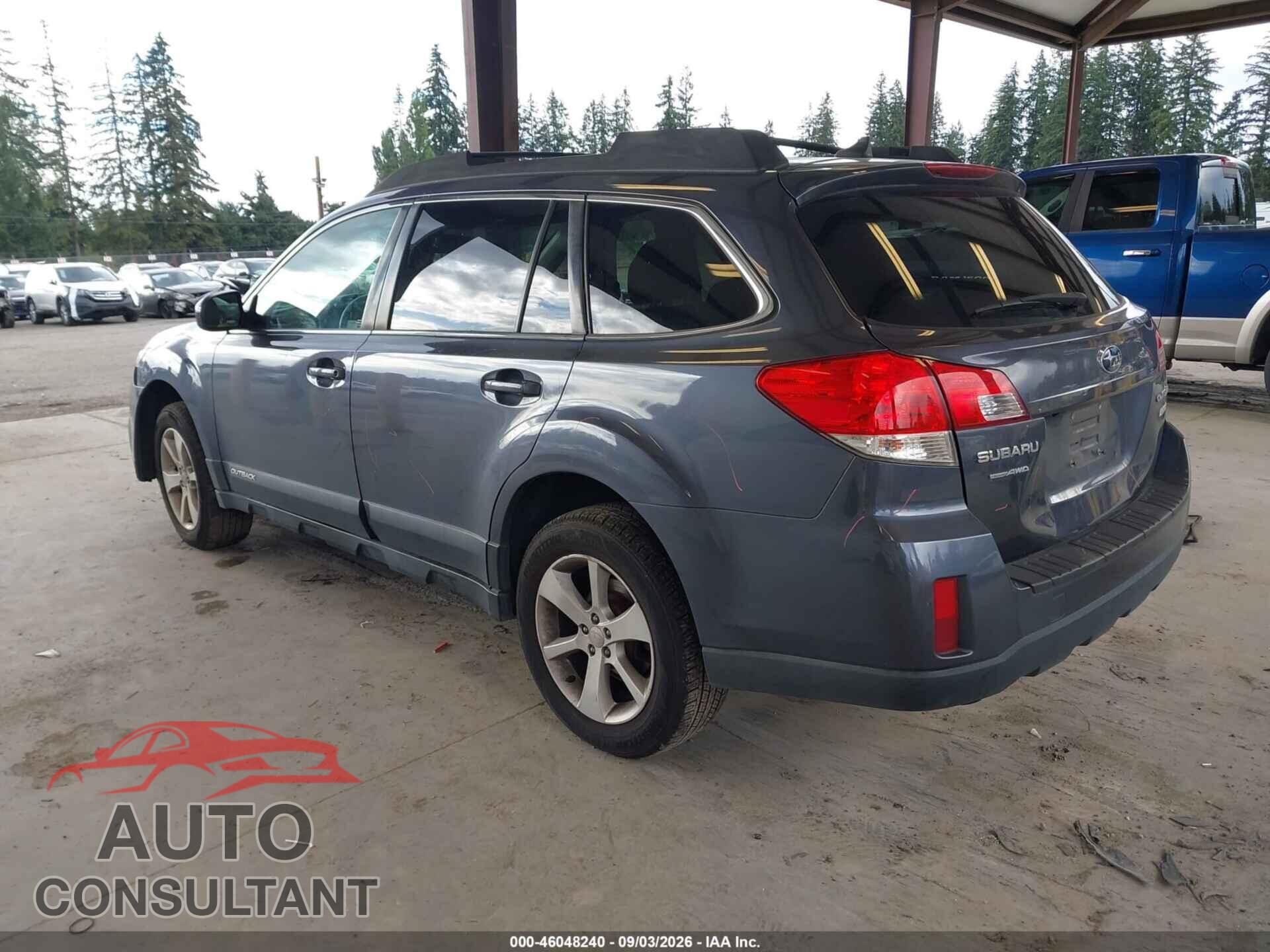 SUBARU OUTBACK 2014 - 4S4BRBDC4E3293563